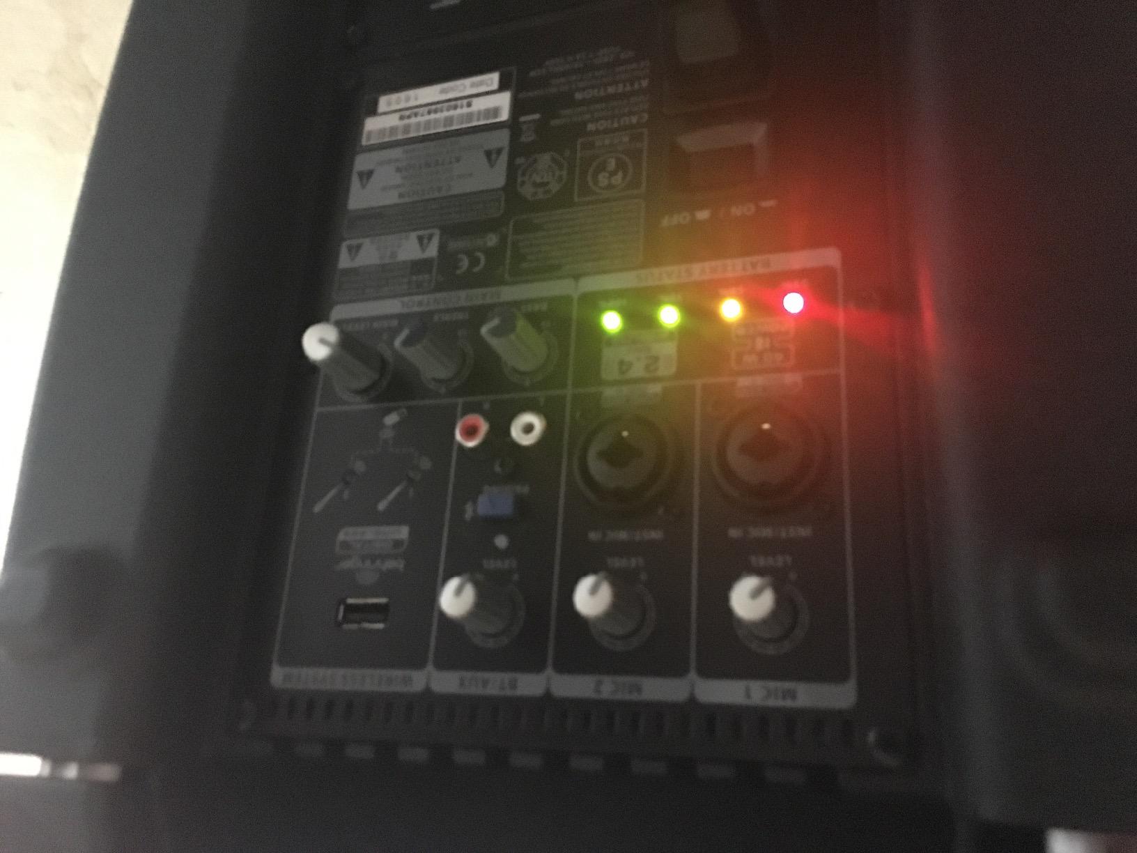 Behringer EUROPORT MPA40BT-PRO All-in-One Portable 40 Watt PA System with Bluetooth Connectivity, Battery Operation and Transport Handle customer photo 2