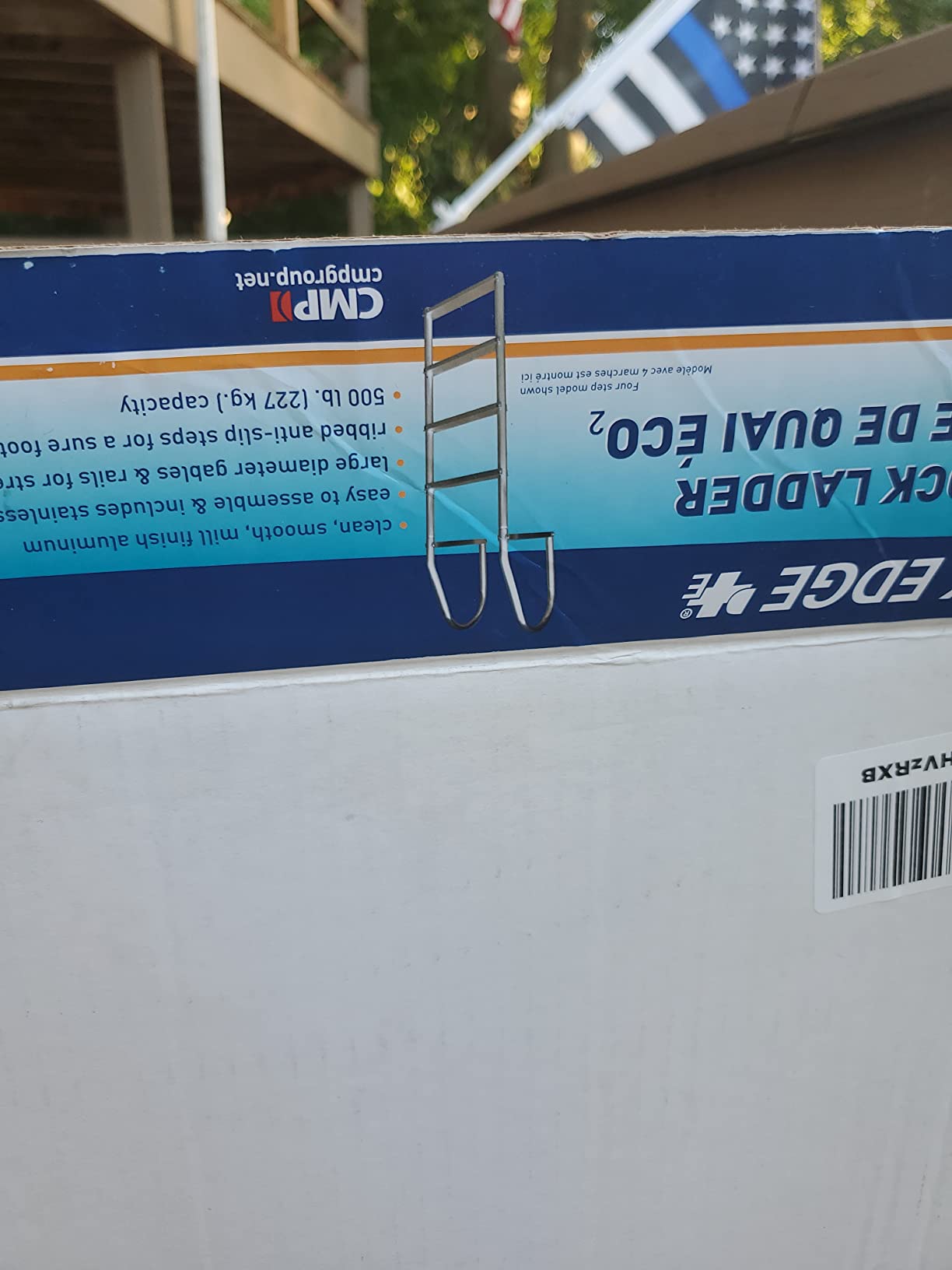 Dock Edge ECO Weld Free Fixed Dock Ladder customer photo 2