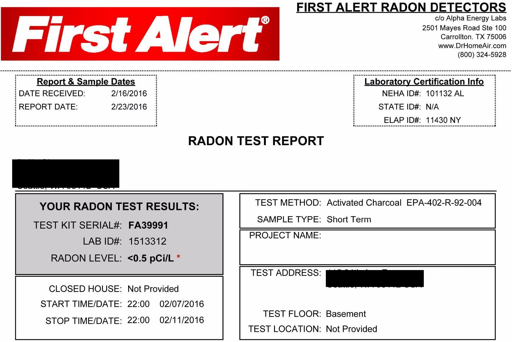 Airthings Corentium Home Radon Detector 223 Portable, Lightweight, Easy-to-Use, (3) AAA Battery Operated, USA Version, pCi/L customer photo 1