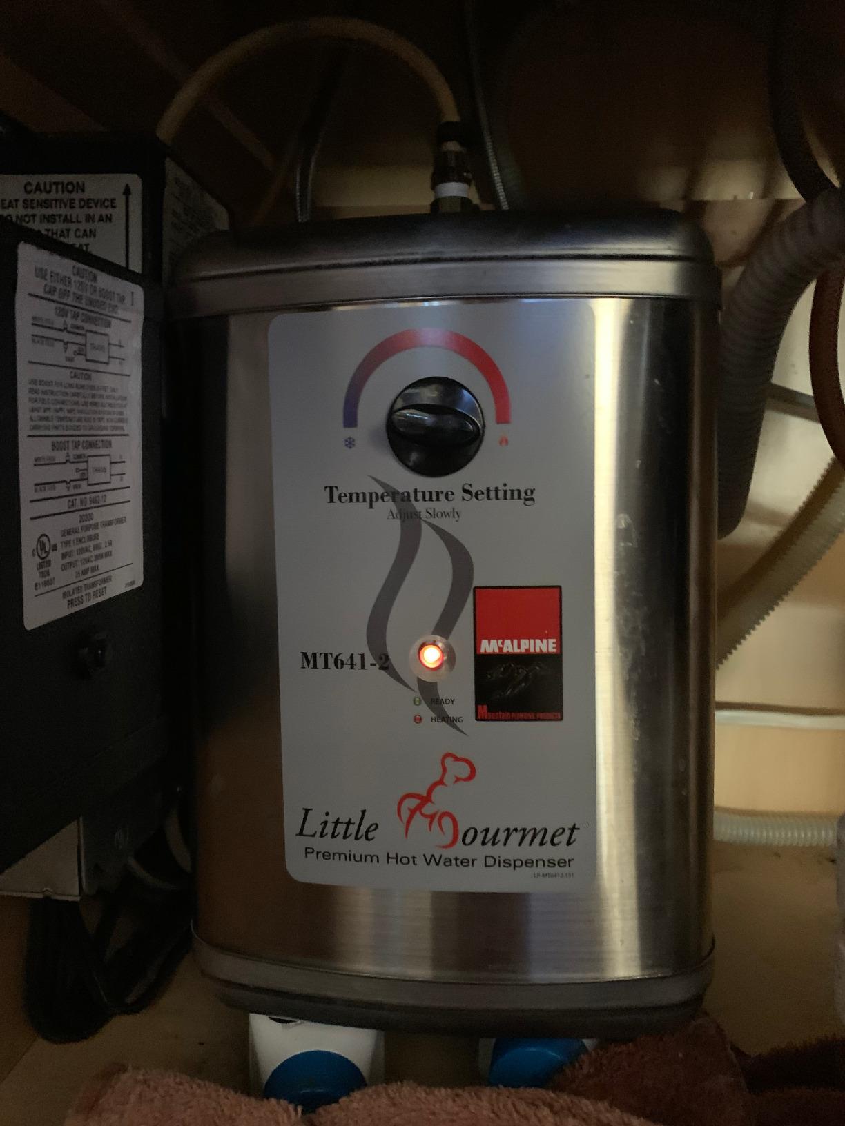 MT641-3 Premium Hot Water Dispenser customer photo 1