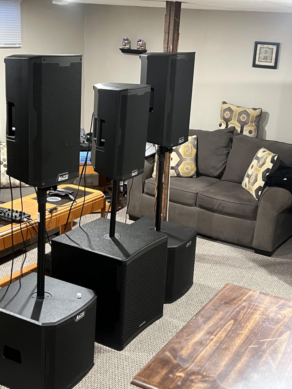 Gator Frameworks Standard Subwoofer/Speaker Pole Mount with Adjustable Height, (GFW-SPK-SUB60) customer photo 2