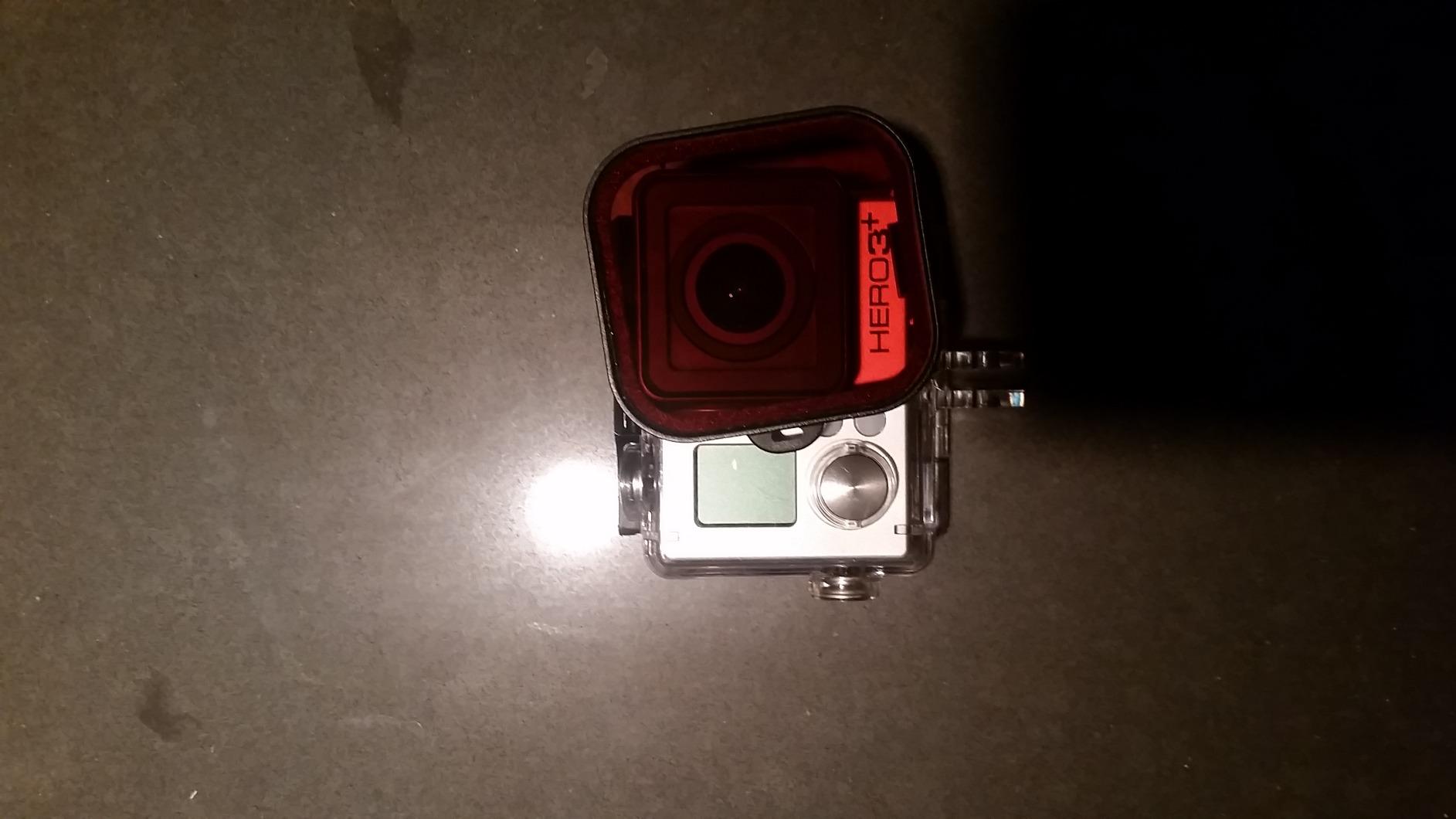 Camera ADVFR-301 HERO3+ Dive Filter for Dive Housing (RED) | Official GoPro Accessory - Red Glass Filter for Diving (ADVFR-301) Compatible with HERO3+ Dive Housing 15' to 70' depth customer photo 1