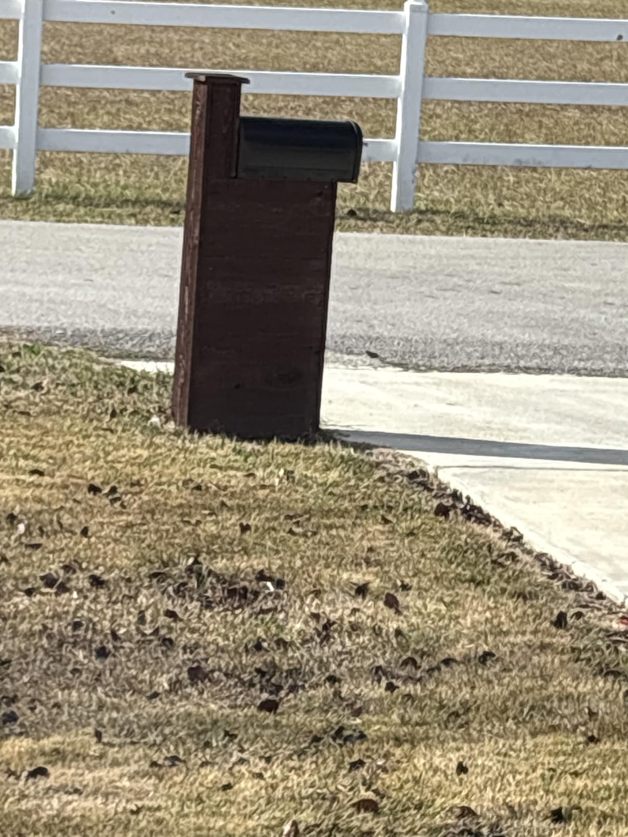 Architectural Mailboxes Chadwick Galvanized Steel Post Mount Mailbox, 8950B-10, Black, Medium Capacity | Galvanized steel build for outside with weather-resistant build and rust-resistant powder-coat finish. USPS approved. customer photo 2