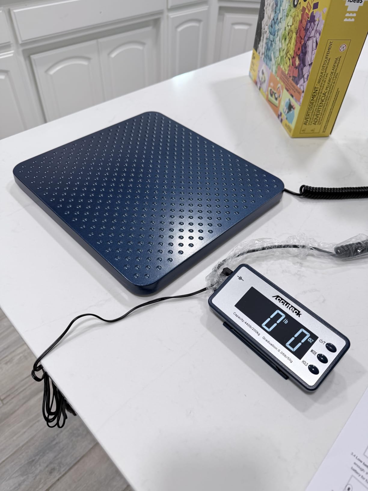 Accuteck 440lb Heavy Duty Digital Metal Industry Shipping Postal Scale W/C customer photo 1