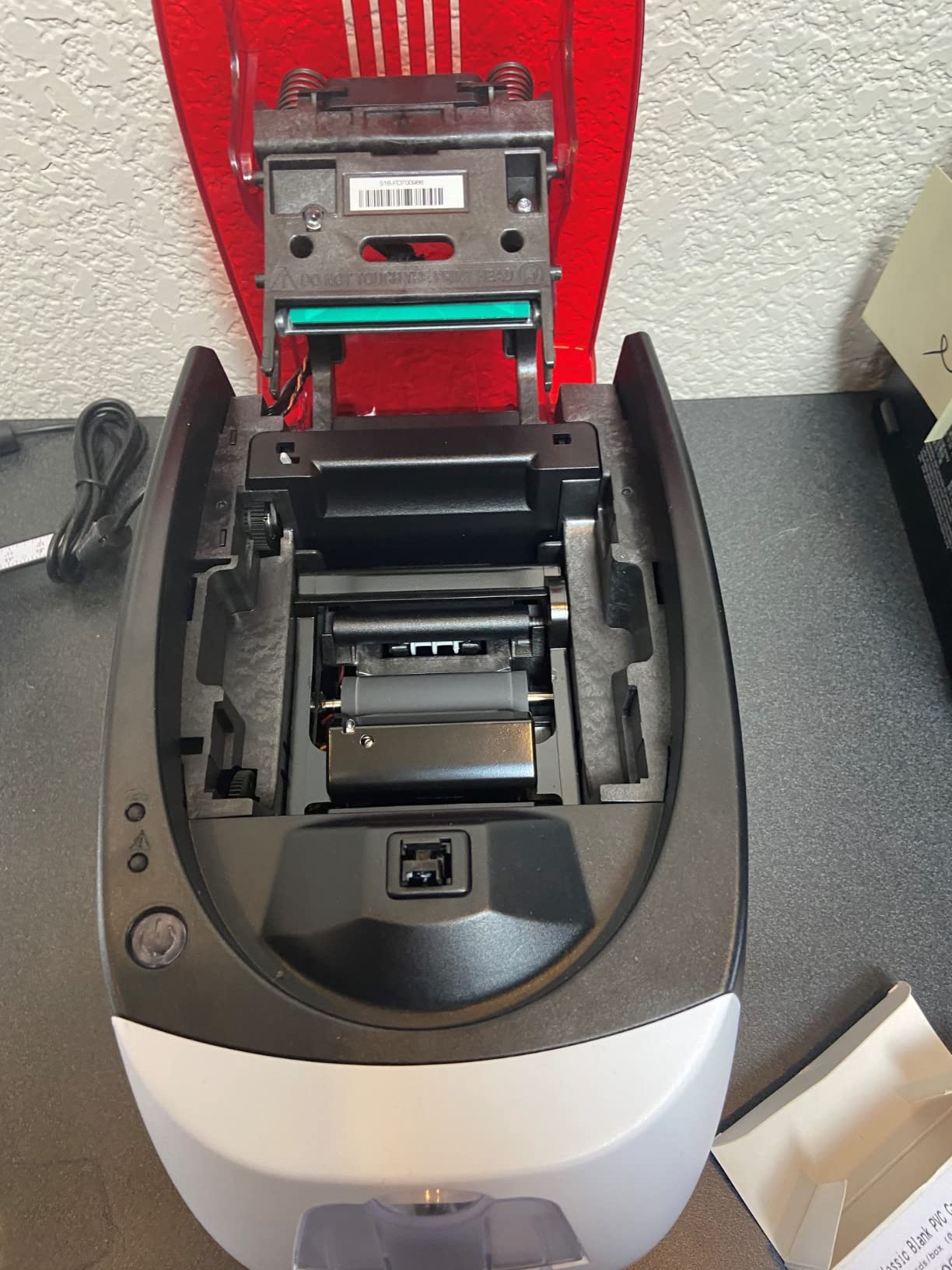 Badgy100 Color Plastic Card Printer customer photo 1