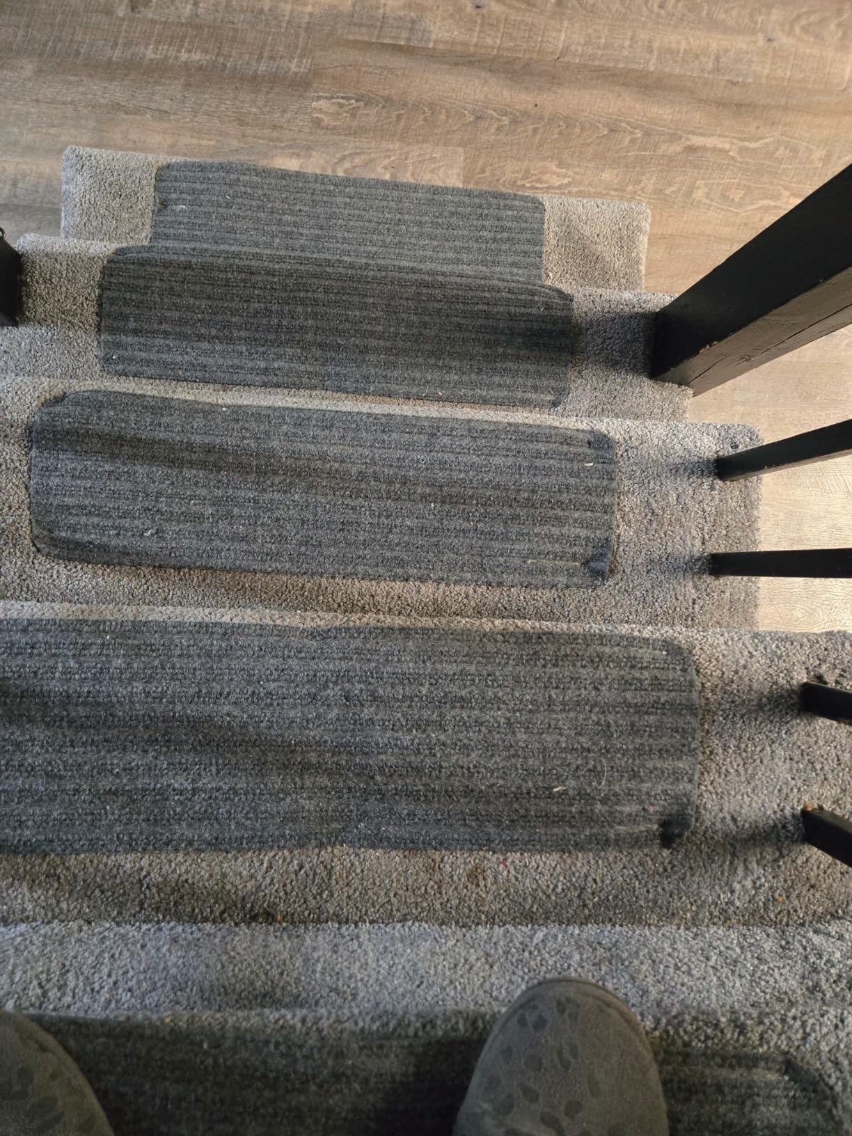 Stair Treads Collection Set of 13 Indoor Skid Slip Resistant Carpet Stair Tread Treads (8 inch x 30 inch) (Brown, Set of 13) customer photo 1