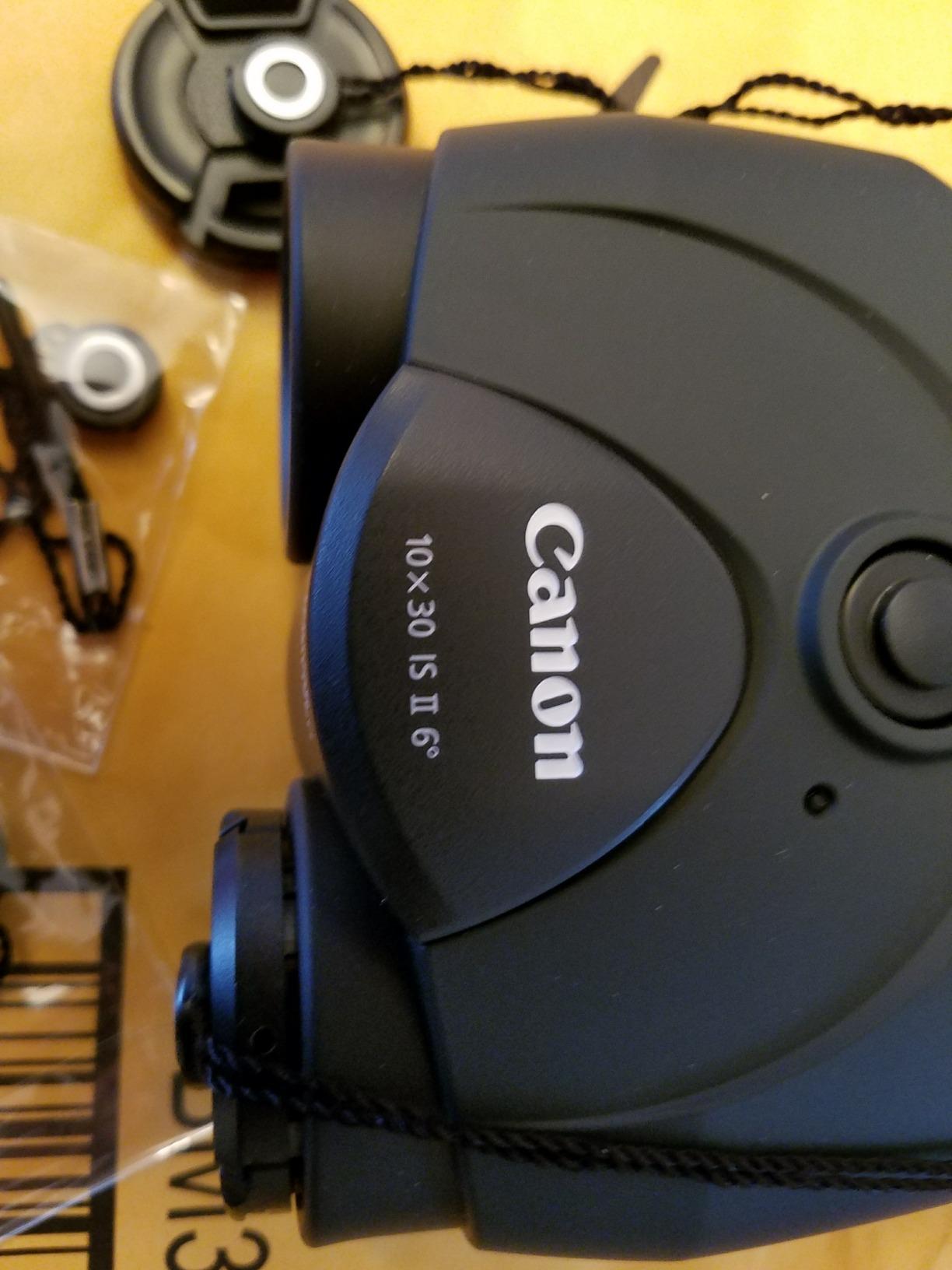 Canon 10x30 Image Stabilization II Binoculars | Eco-Friendly Lead-Free Glass customer photo 1