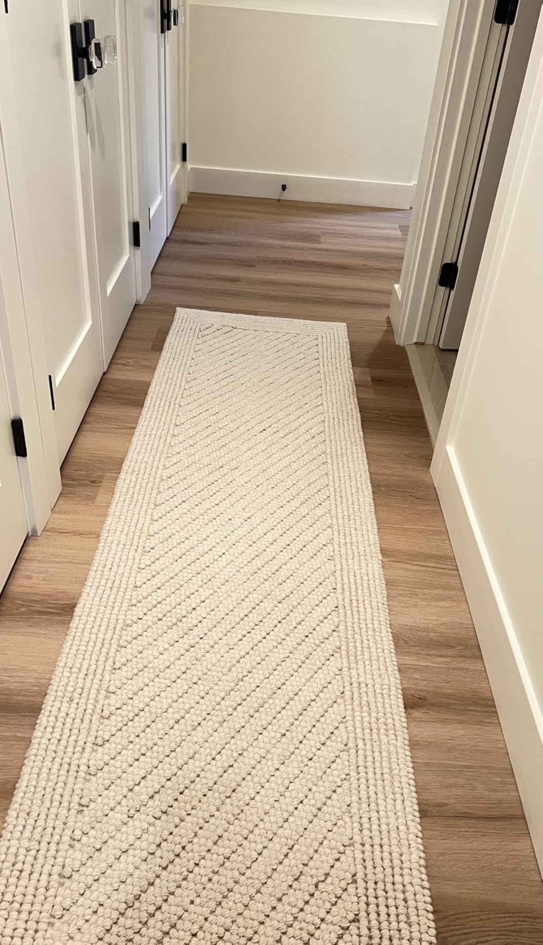 GORILLA GRIP Strong Rug Pad Gripper, 5x7 FT, US Designed, Grips Help Keep Area Rugs Safe and in Place, Slip and Skid Resistant Pads for Hard Floors, Under Carpet Mat Cushion and Hardwood Protection customer photo 2
