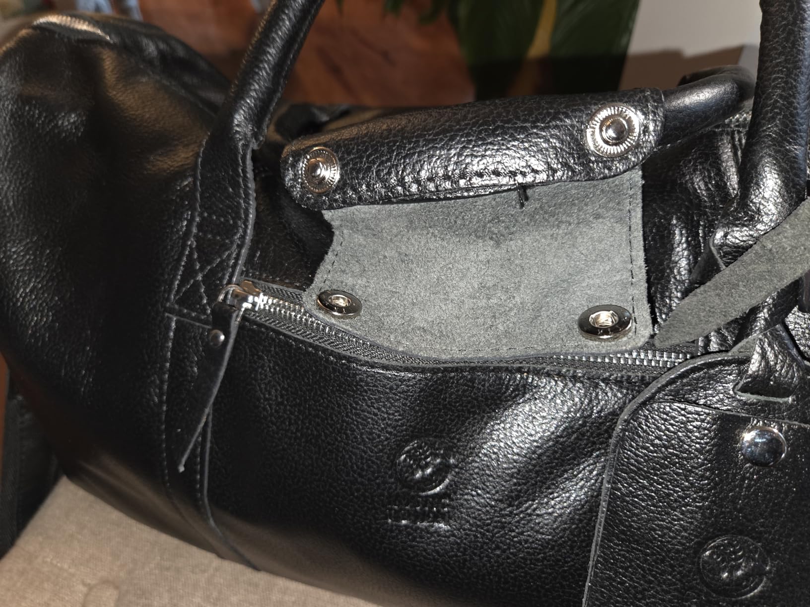 Handmade Leather Travel Duffel Bag - Airplane Underseat Carry On Bags by Rustic Town customer photo 1