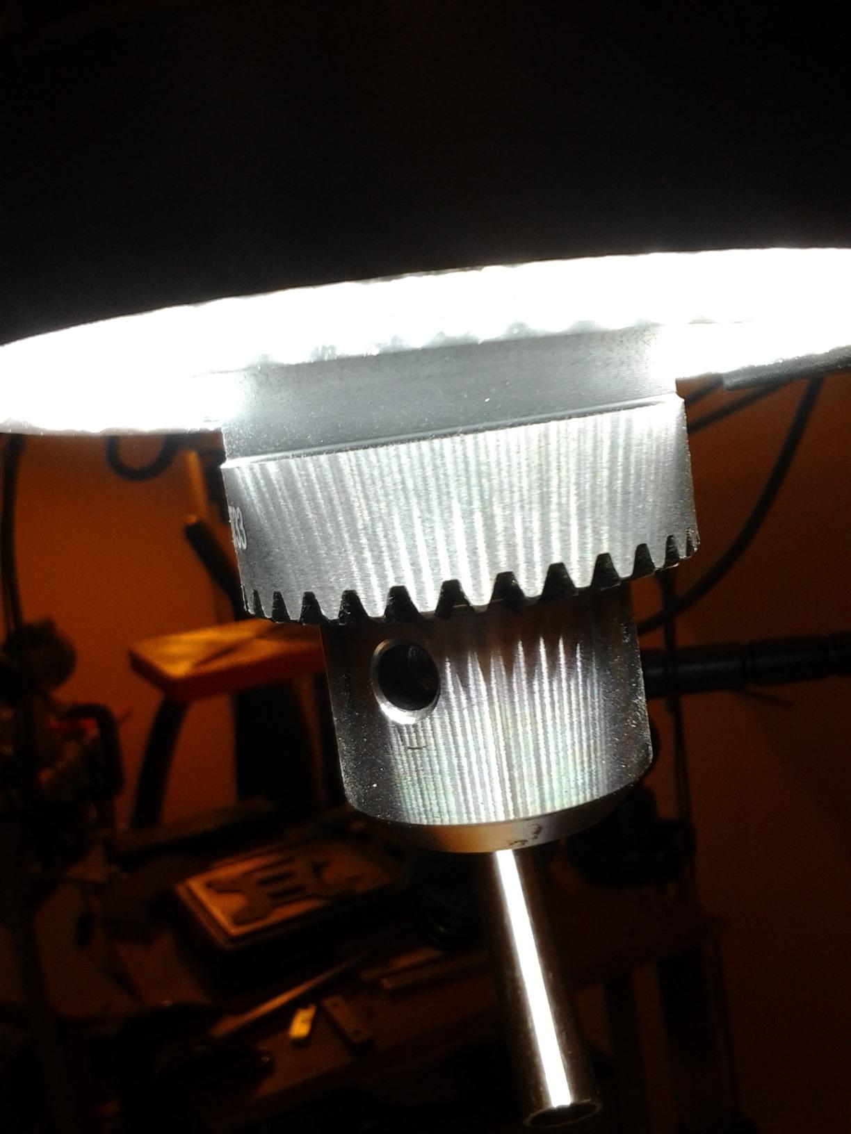 AmScope LED-144B-ZK 144 LED Ring Light, Black Housing | Bright adjustable LED lighting for microscopy, laboratory research, inspection, imaging and precision observation tasks customer photo 1