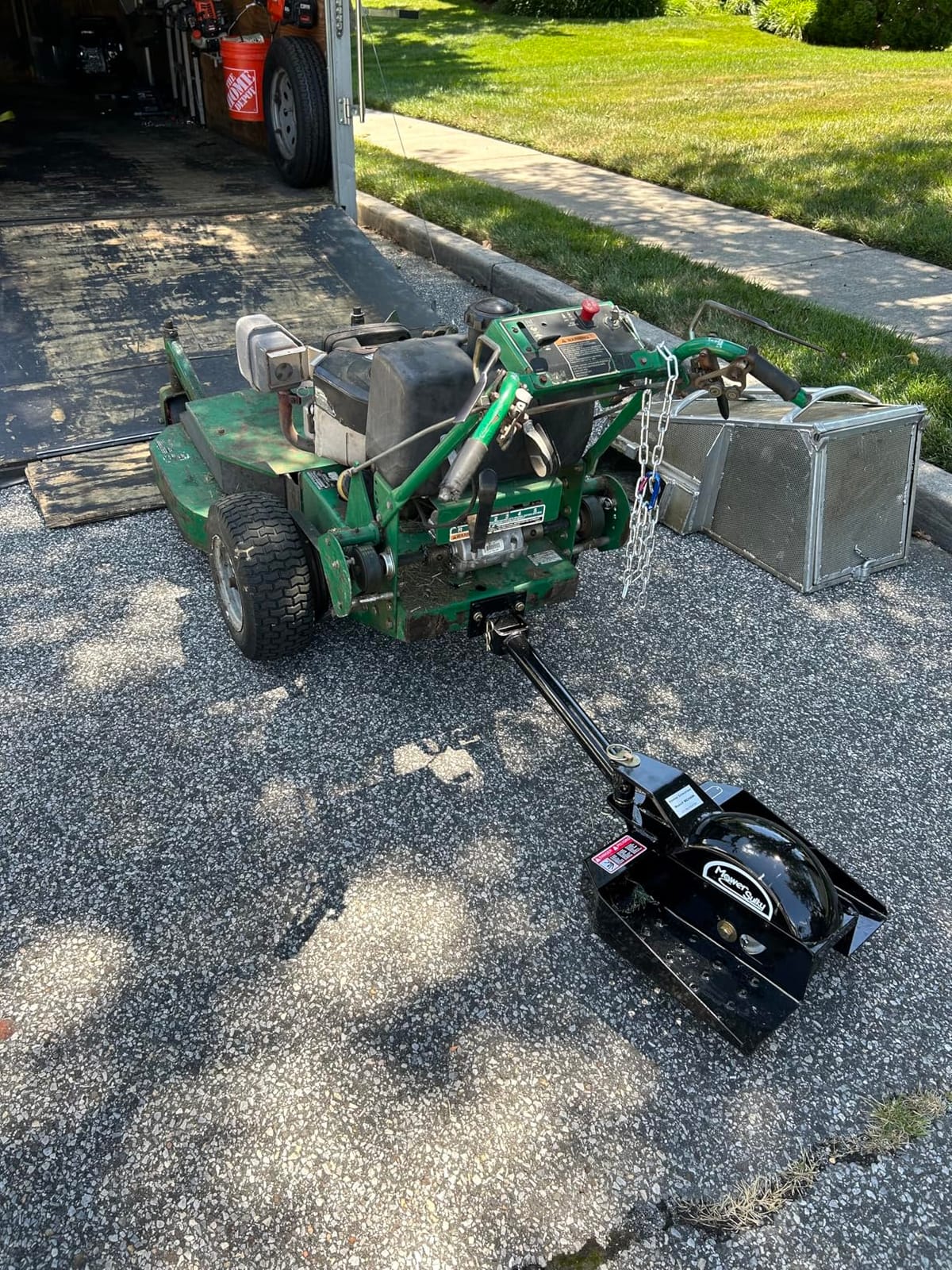 MS2000N One Wheel Sulky customer photo 2