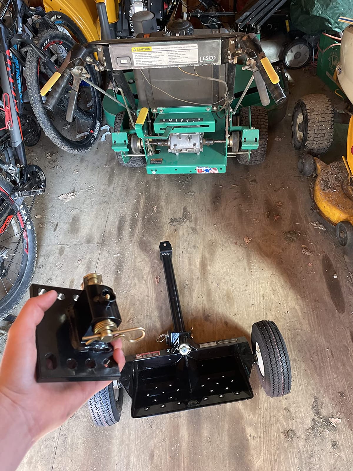 TS2000N Two Wheel Sulky customer photo 2