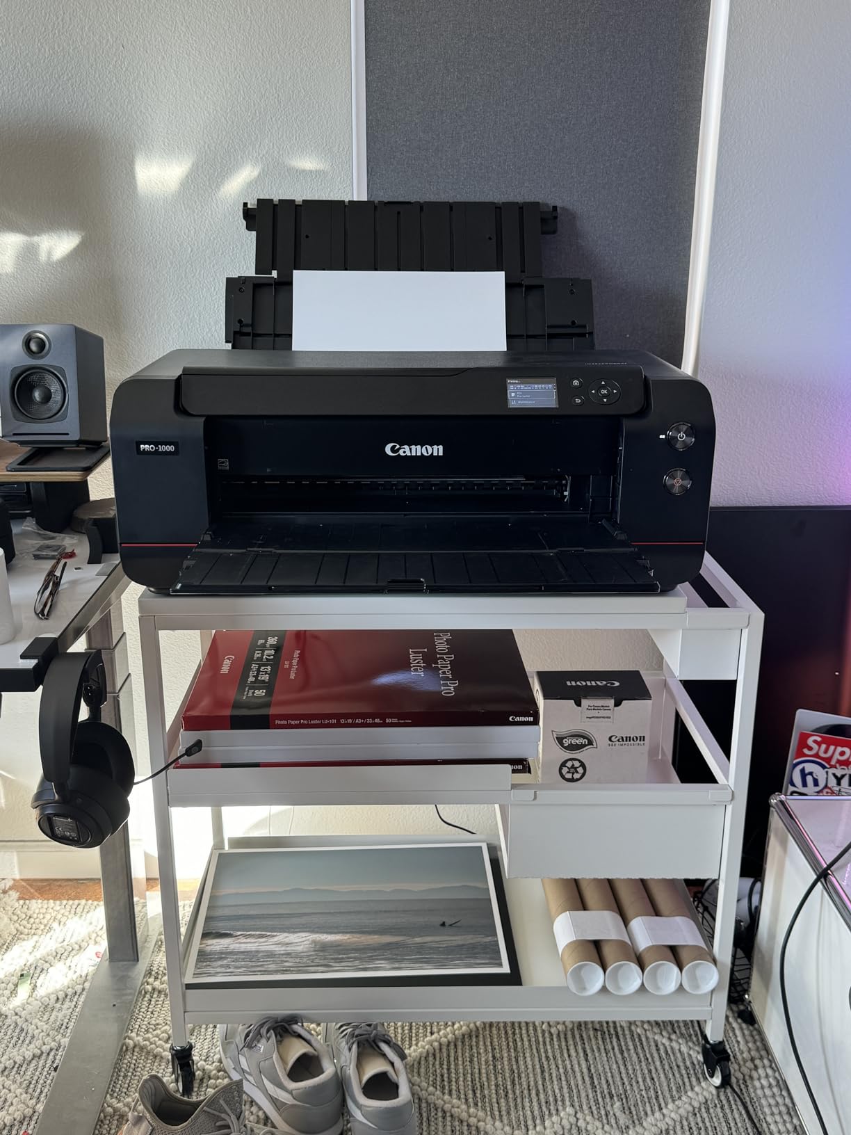 Canon imagePROGRAF PRO-1000 Professional Photographic Inkjet Printer, 17 x 22-Inches, Black | 22-Inches, Professional customer photo 1