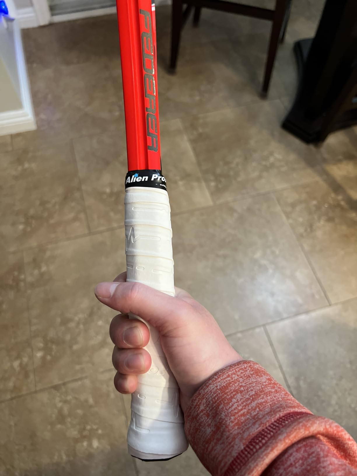 Wilson Federer Adult Recreational Tennis Racket - Grip Size 3 - 4 3/8