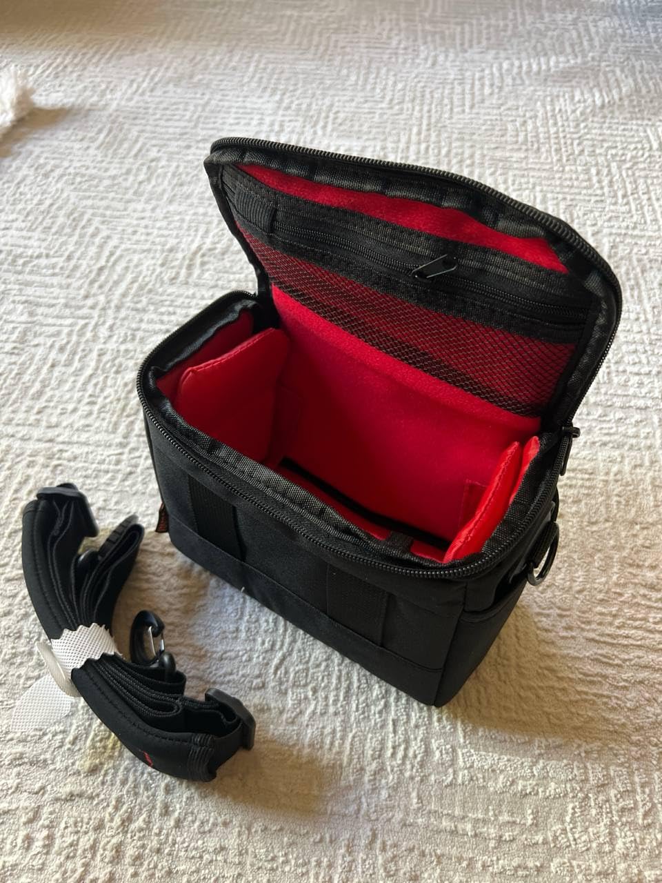 Waterproof Crossbody Camera Bag for Canon Nikon Sony DSLR Mirrorless Camera - Anti-shock Compact Camera Bag for Sony a6000, Canon Powershot, Nikon Coolpix customer photo 1