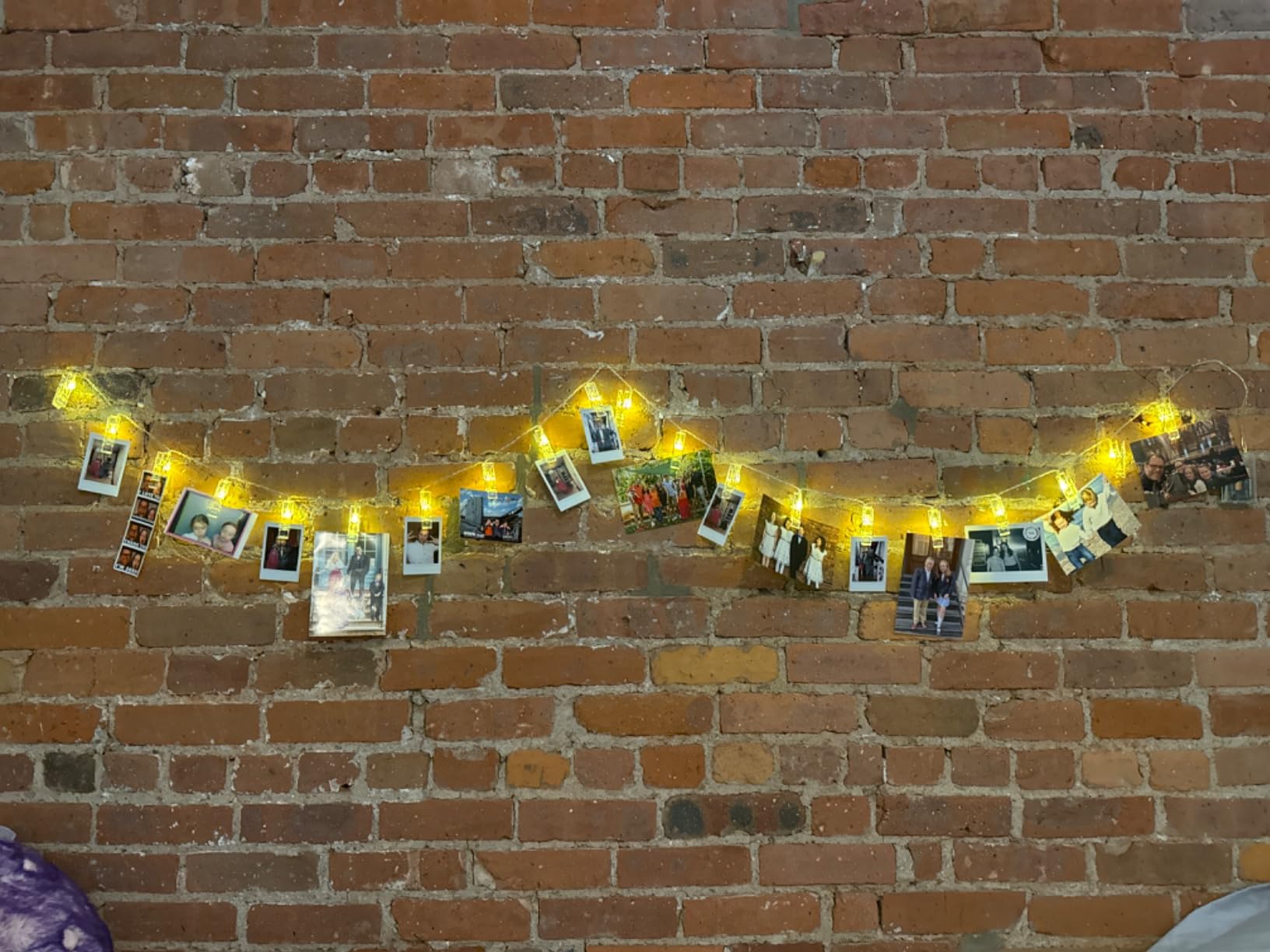 20 Photo Clip String Lights LED Fairy Twinkle Lights for Hanging Pictures,Home Wall Halloween Thanksgiving Christmas Party Wedding Festival Indoor Outdoor Decor customer photo 2