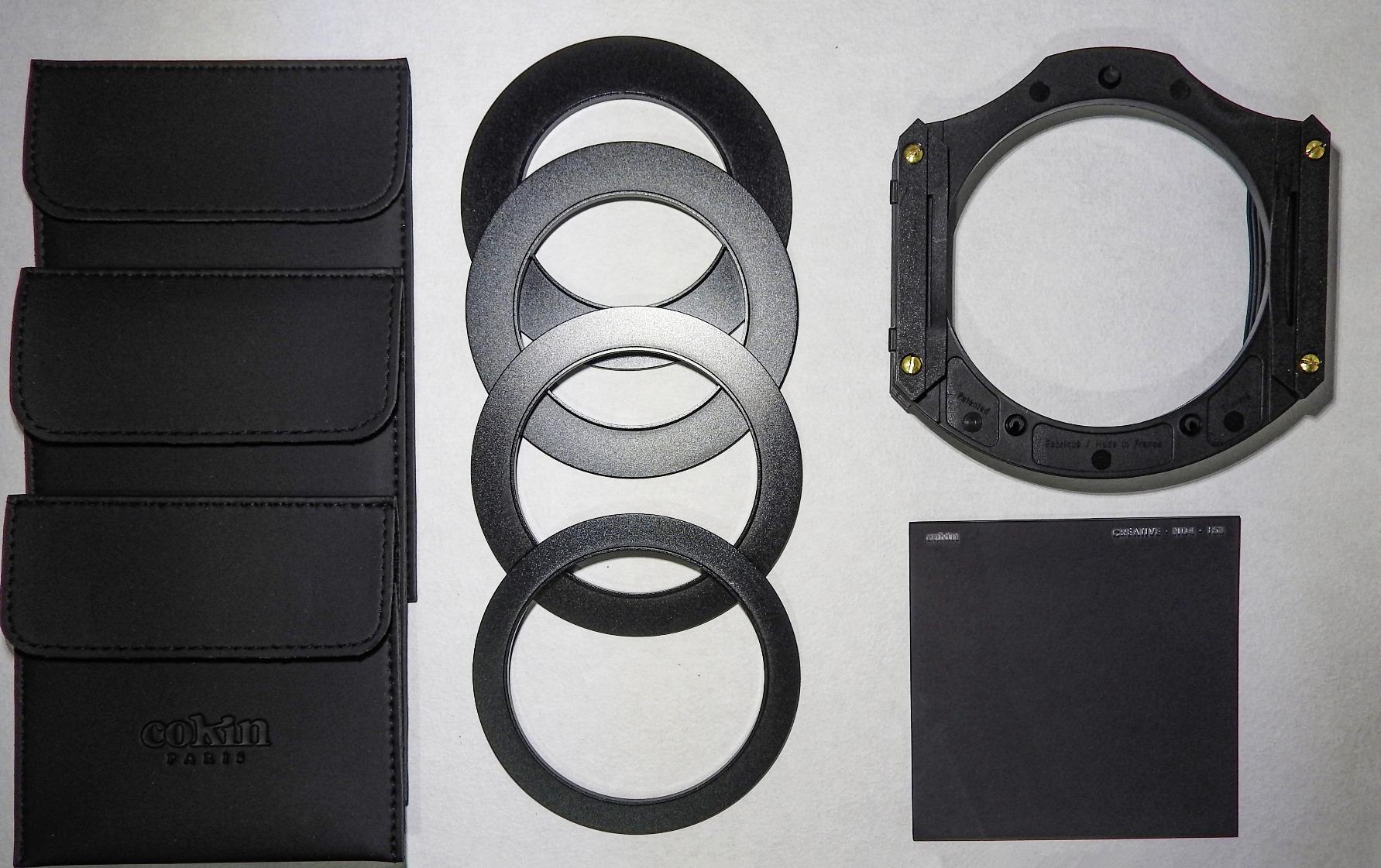 Cokin P Series H3H3-21 Graduated Neutral Density Filter Kit - ND4, GND4, GND8 Filters, Adaptor Rings customer photo 2