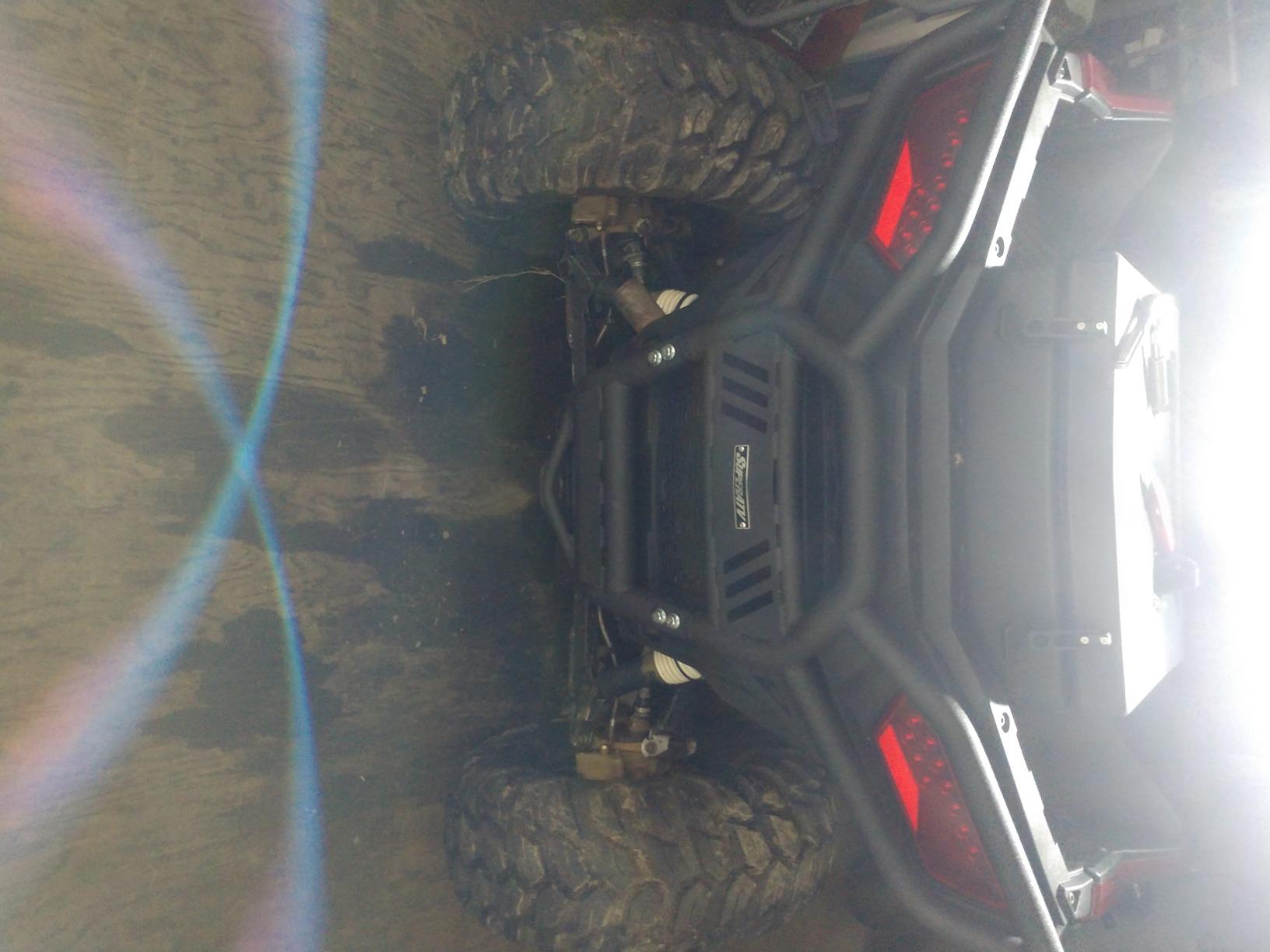 SuperATV Rear Bumper for Polaris RZR Models, Made of 1.75
