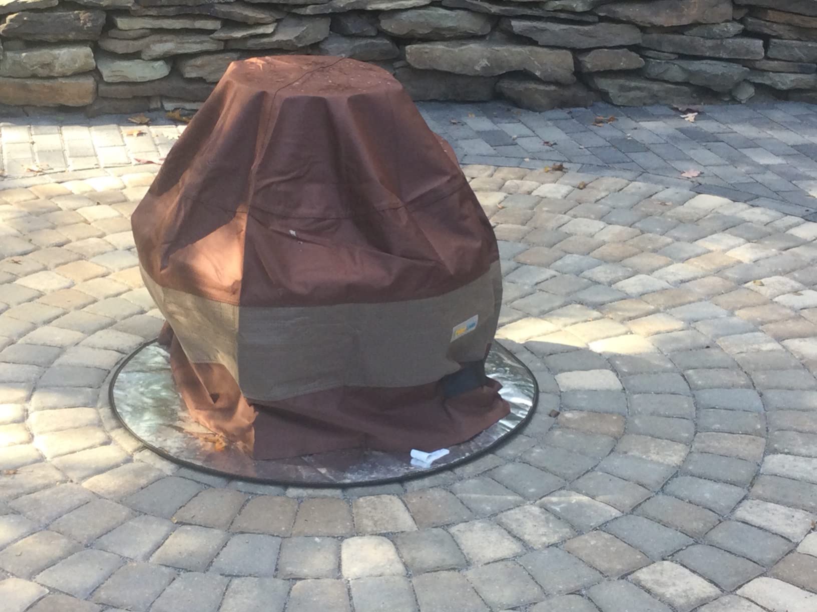DUCKCOVERS Ultimate Waterproof 36 Inch Round Fire Pit Cover, Patio Furniture Covers customer photo 1