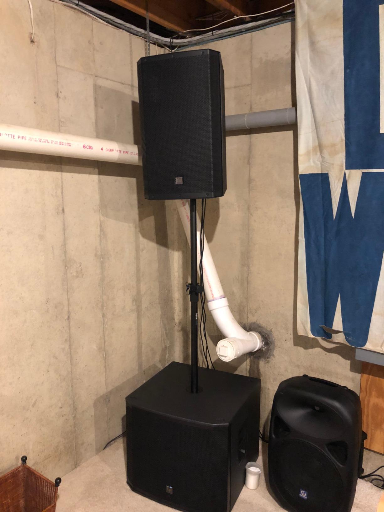 Gator Frameworks Standard Subwoofer/Speaker Extender Pole and 20mm Adapter, Fits M6 Threading (GFW-SPK-SP) customer photo 2
