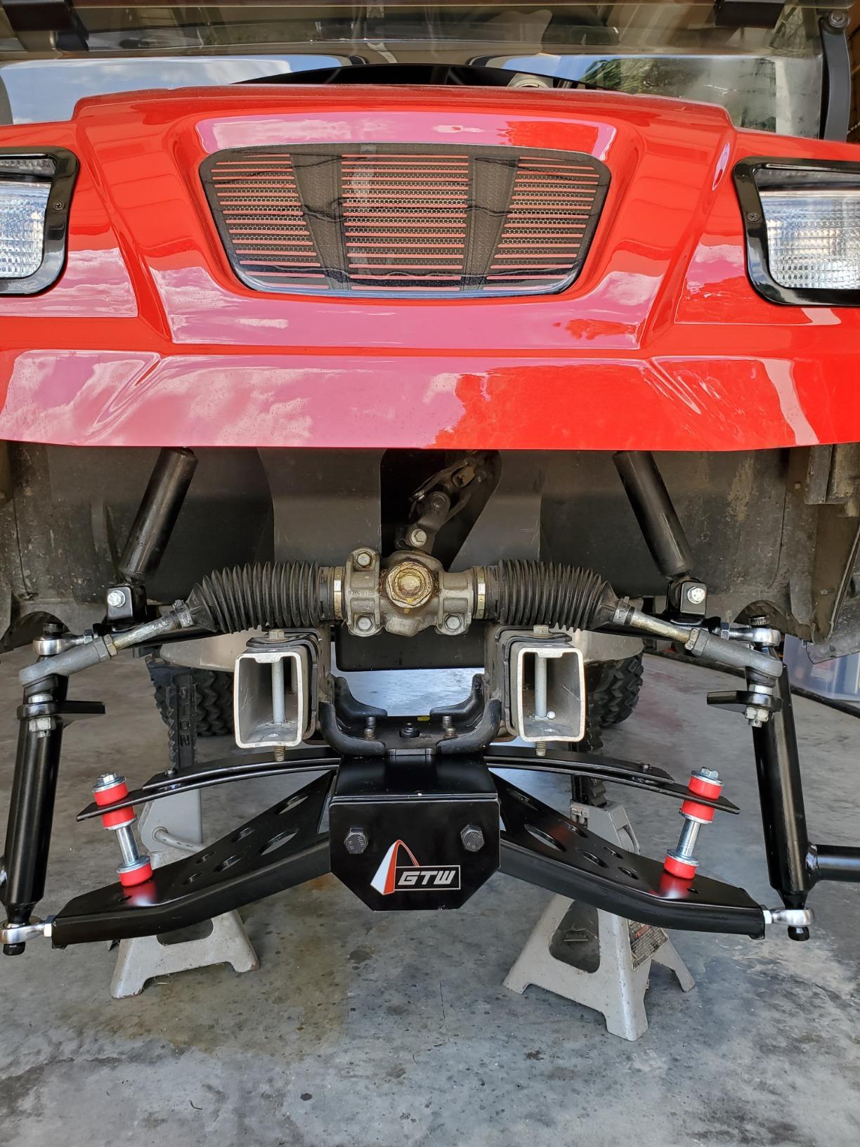 GTW Club Car Precedent Golf Cart Lift Kit - 6