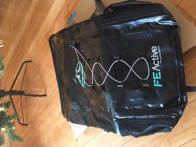 FE Active Dry Bag Waterproof Backpack - 30L Eco Friendly Bag for Men & Women for Fishing, Travel, Hiking, Beach & Survival Gear. Storage for Camera & Camping Accessories | Designed in California, USA customer photo 1