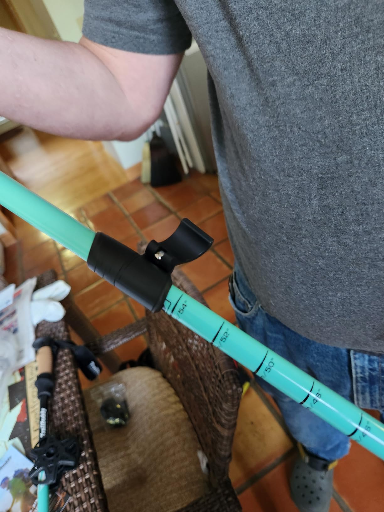 TrailBuddy Trekking Poles - Lightweight 7075 Aluminum Hiking Poles for Women, Men & Seniors - Collapsible Walking Sticks for Travel, Trails & Balance customer photo 1