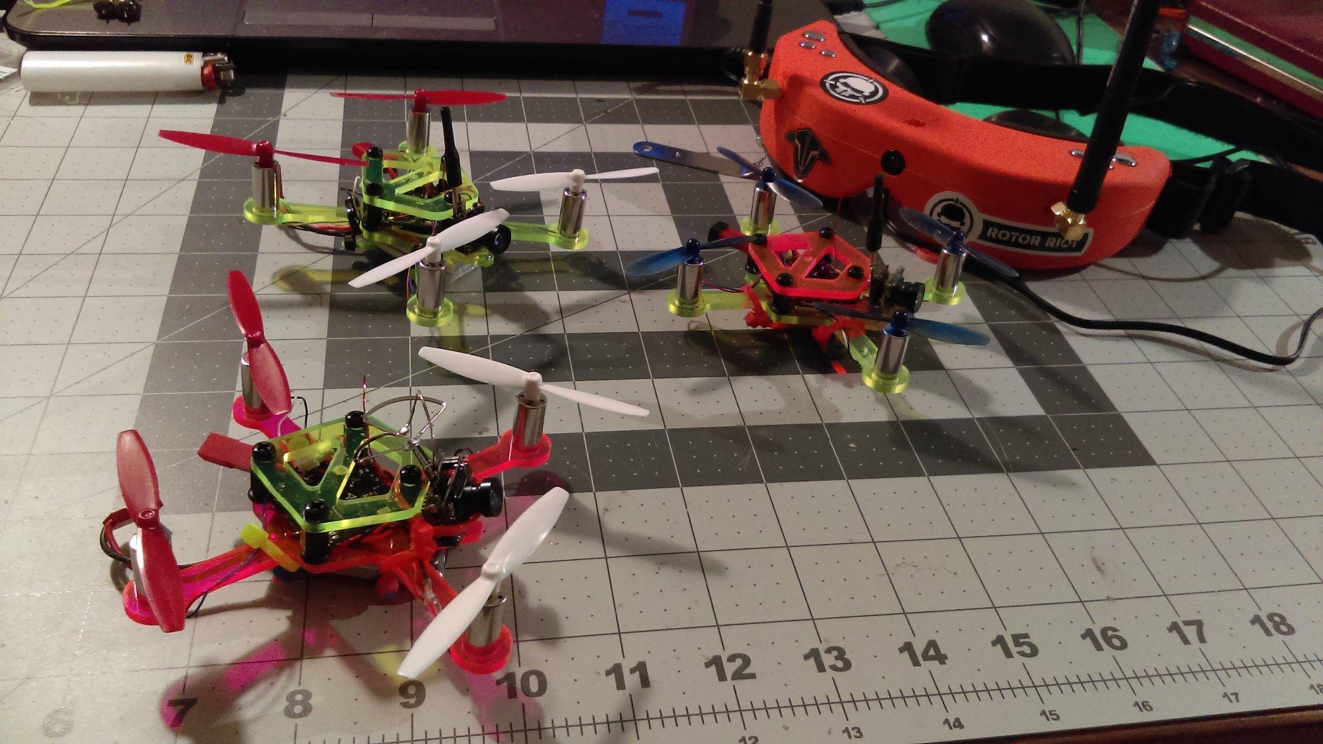 WT02 600TVL Ultra Micro AIO Camera and 200mW 5.8GHz Video Transmitter with Clover Antenna for FPV Indoor Racing customer photo 2