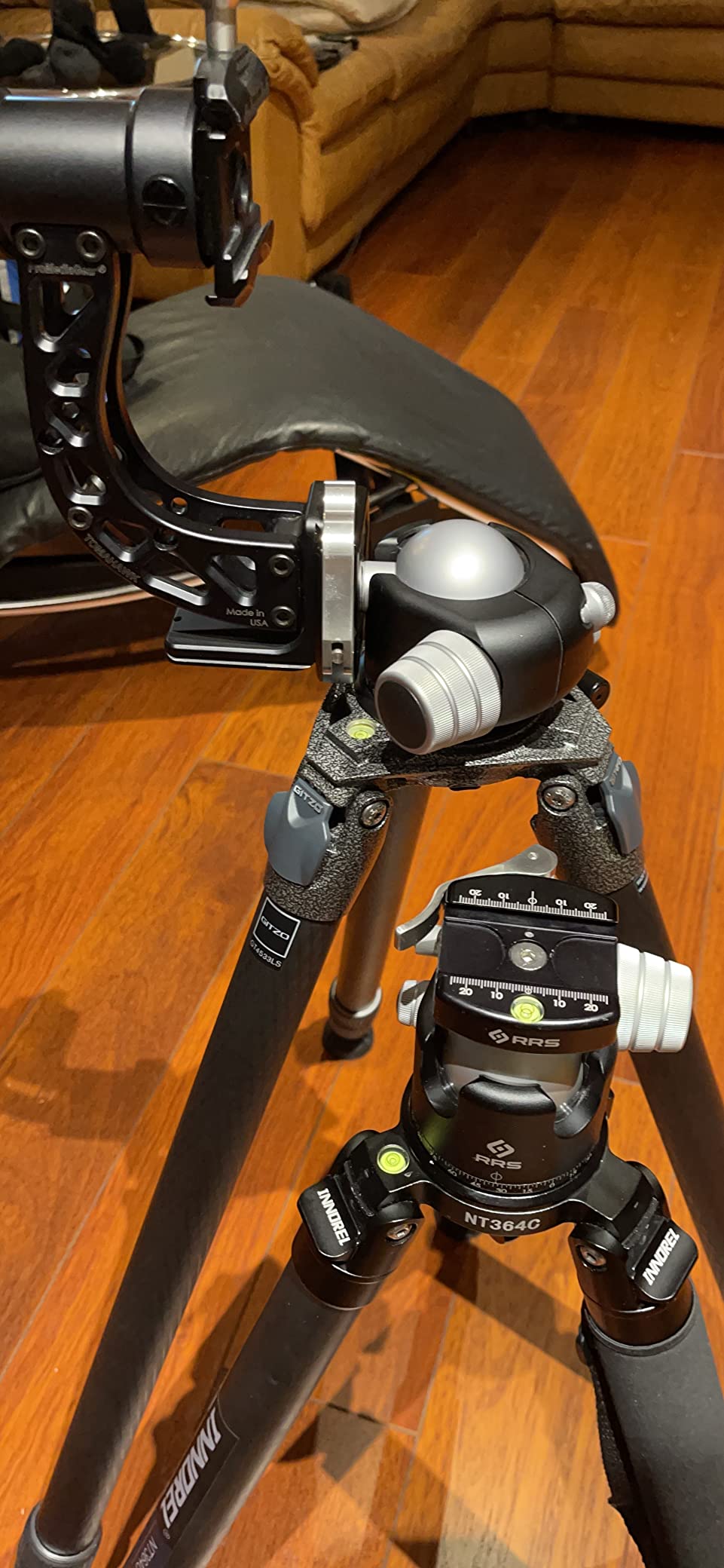 Really Right Stuff BH-55 Ball Head with Full-Size Lever-Release Clamp customer photo 2