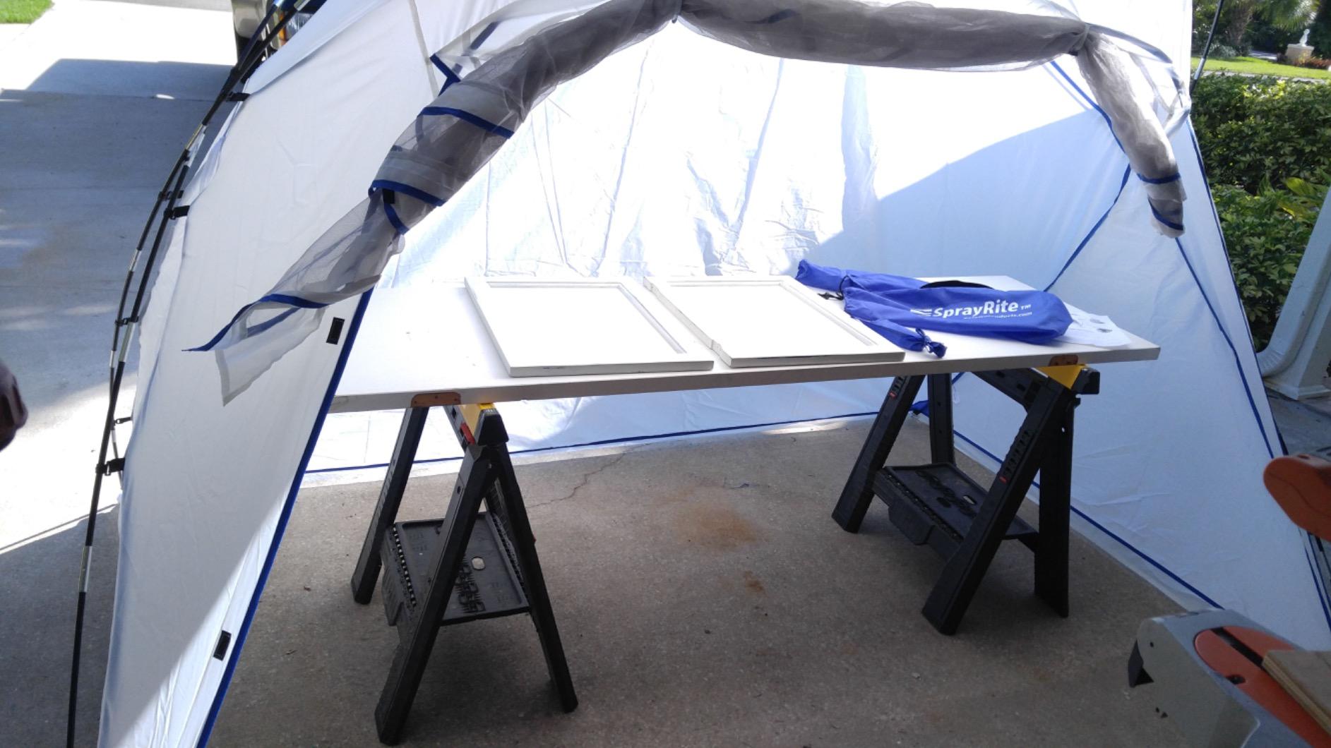 EasyGo Products Sprayrite 2 Paint Spray Shelter Spray Booth Painting Tent customer photo 1
