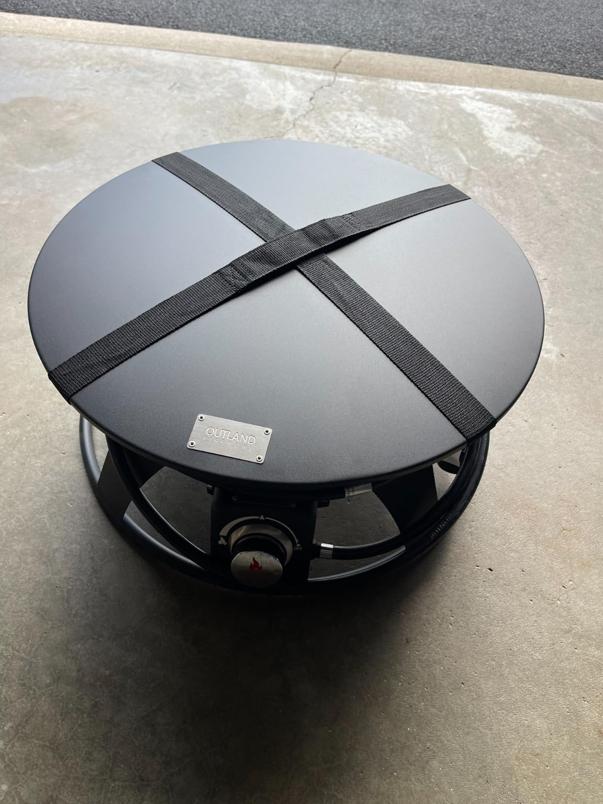 Outland Living Portable Propane Fire Pit, 21-inch, 58,000 BTU with Fire Pit Cover & Carry Kit, Smokeless Gas Firebowl | Perfect for Camping, Patio, Backyard, Tailgating, Deck, RV| Black 863 Cypress customer photo 1