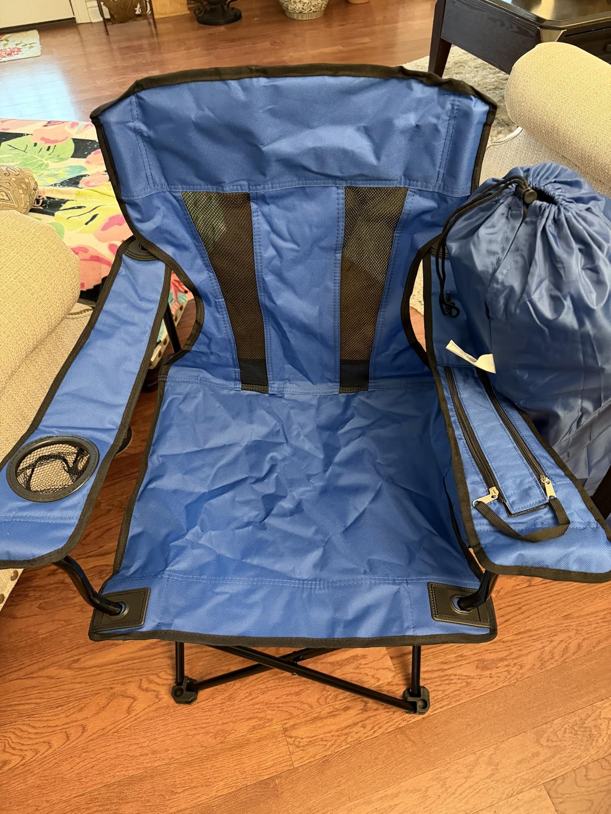 Amazon Basics Camping Chair customer photo 2