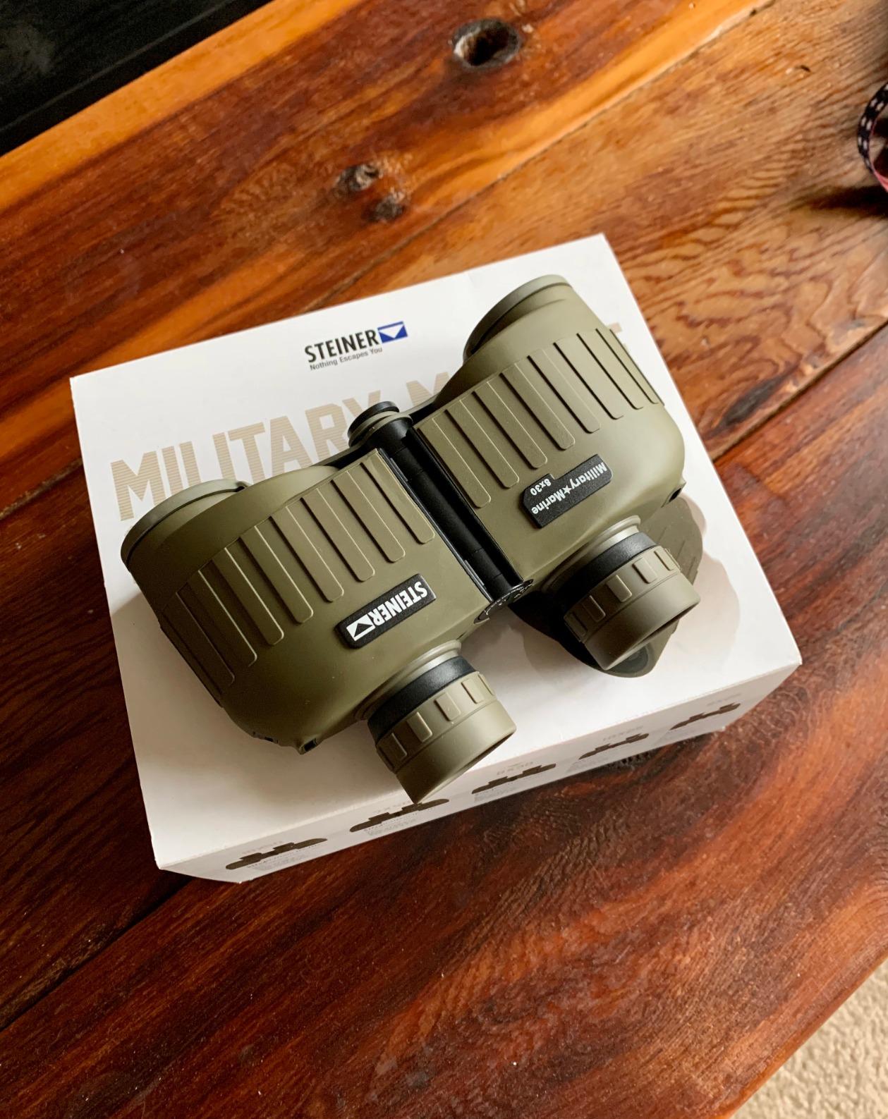 Steiner Military-Marine 7x50mm Binoculars - Legendary Tactical Optics with Sports-Auto-Focus, Floating Prism Shock Absorption, Waterproof, and Heritage Warranty customer photo 2
