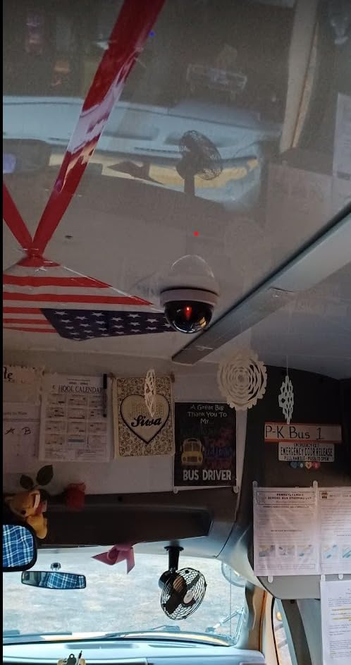WALI CCTV Dome Fake Camera with Flashing Red Light, 2 Pack, White (SDW-2) | Dummy Cameras for Outside Indoor, Wireless Simulated Surveillance Cam, Realistic Look, Weatherproof, Warning Sticker Included customer photo 2