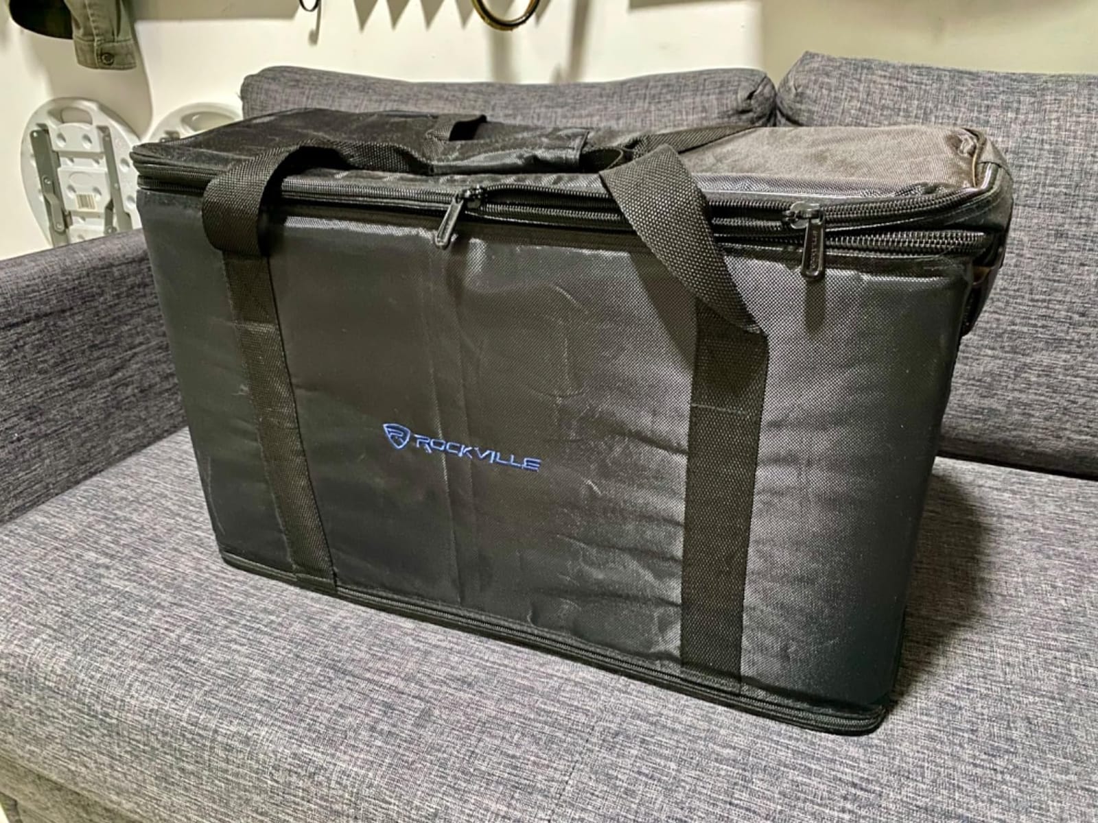Rockville RRB40 4U Rack Bag Double-Sided Case, 12