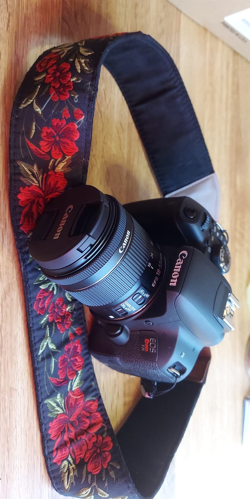 Canon EOS Rebel T7i DSLR Camera with 18-55mm Lens - Black (Renewed) customer photo 2
