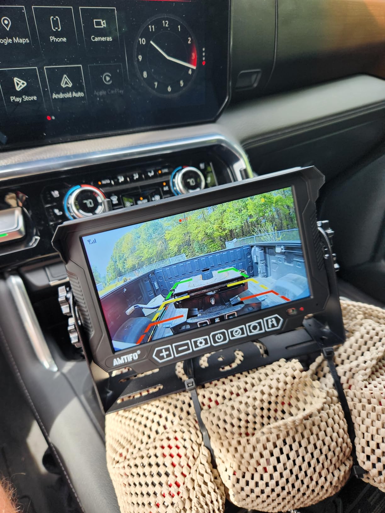 HD 1080P RV Backup Camera Wireless - Easy Install for Furrion Pre-Wired RVs | 7'' Large DVR Screen See Behind While Driving & Backing up, Touch Key Easy to Use, 150° Field Of View No delay for RV Trailer customer photo 1