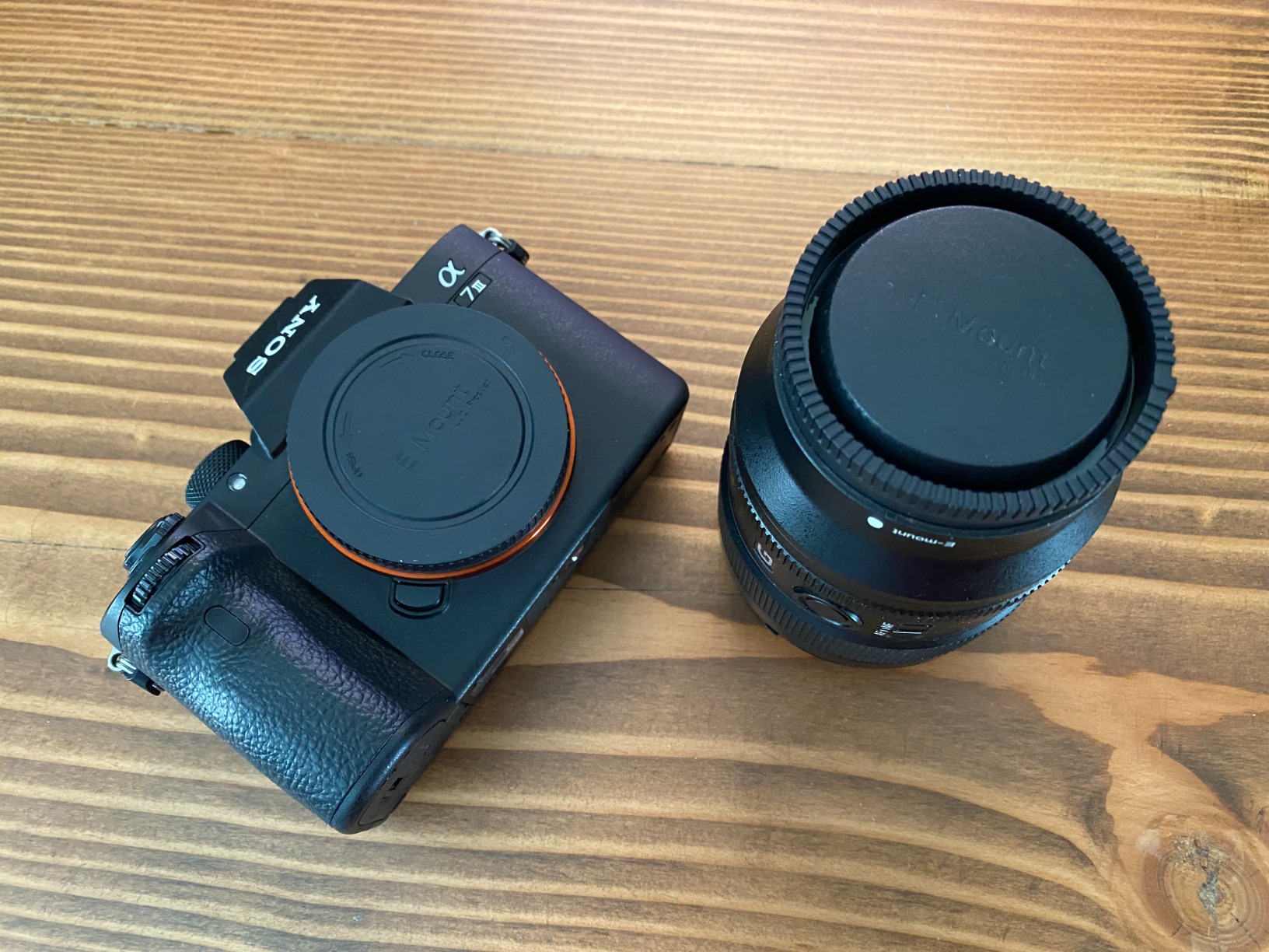 JJC E-Mount Body & Rear Lens Cap Cover for Sony, Replaces ALC-B1EM, 2-Pack | Compatible with Sony A1 II A7C II A7R VI V IV A7 V IV III A7S III A9III A6600 A6500 A6400 A6300 A6100 ZV-1 ZV-E10 customer photo 1