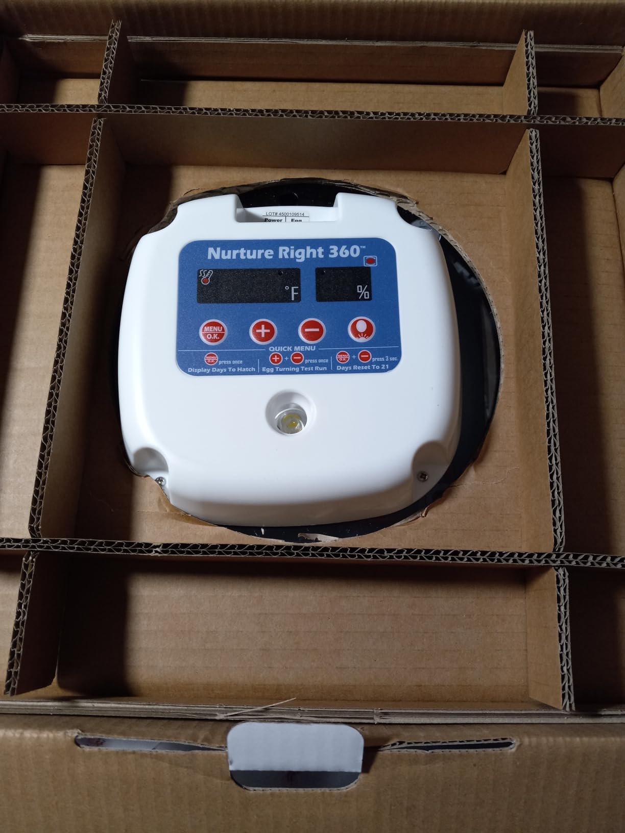 Harris Farms Nurture Right Egg Incubator for Hatching Chicks, Holds 12-22 Eggs, Automatic Turner with Temperature and Humidity Control, 360 Degree View with Clear Window, Incubator for Hatching Eggs customer photo 2
