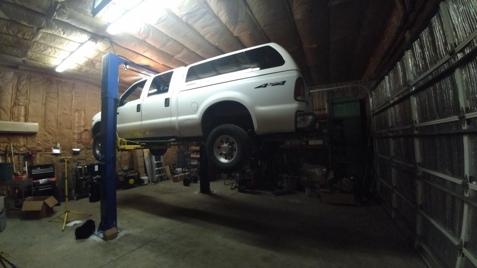 APlusLift HW-10KOH-A 10000LB Two Post Overhead Clear Floor Car Lift/Industry Leading 3 Year Warranty customer photo 1