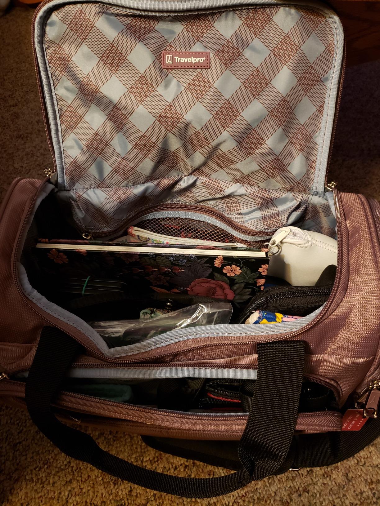 Maxlite 5 Softside Lightweight Underseat Carry-On Travel Tote, Overnight Weekender Bag customer photo 2