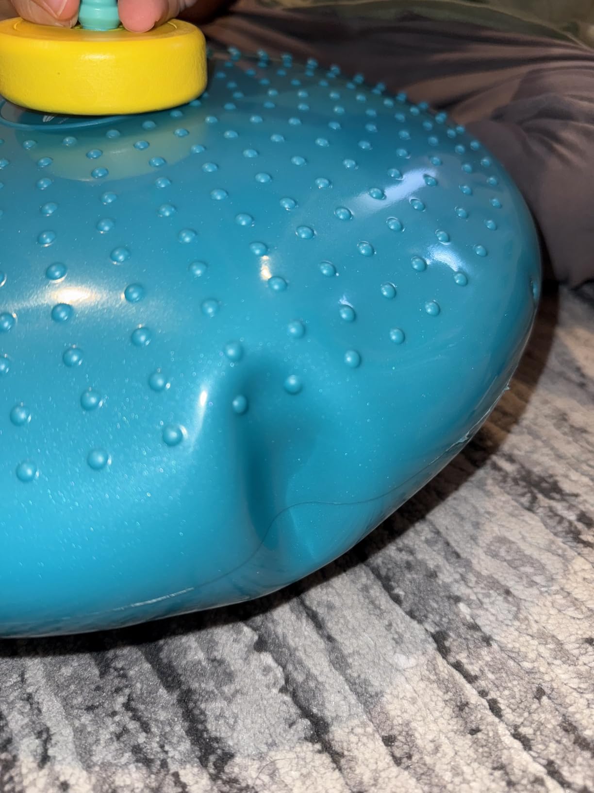Trideer Wobble Cushion Core Balance Disc, Flexible Seating for Classroom Elementary, Wiggle Seat for Sensory Kids, Balance Pad with Inflation Pump customer photo 2