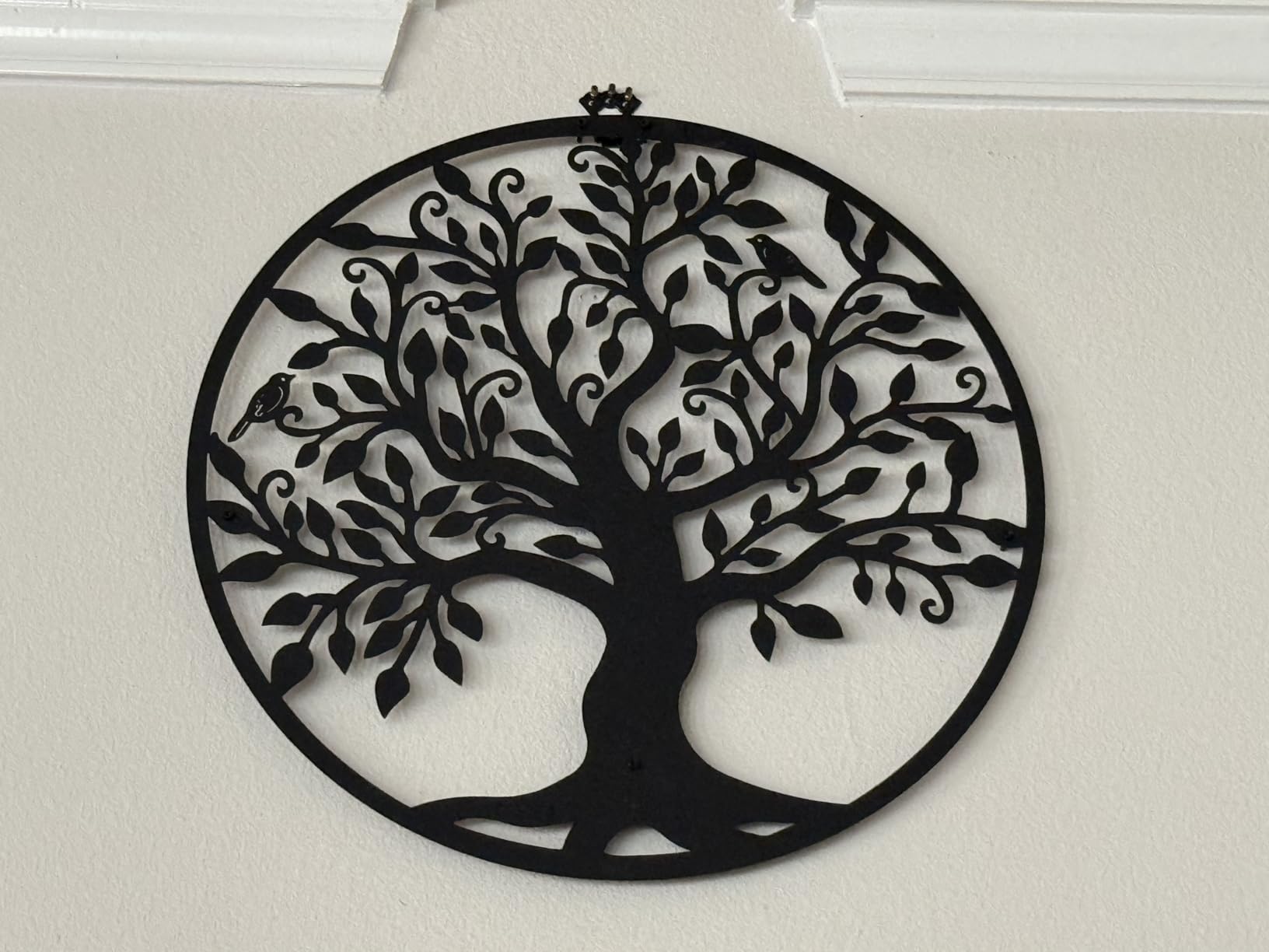 DEKADRON Metal Wall Art - Tree of Life - Family Tree - 3D Wall Silhouette Metal Wall Decor Home Office Decoration Bedroom Living Room Decor Sculpture (28