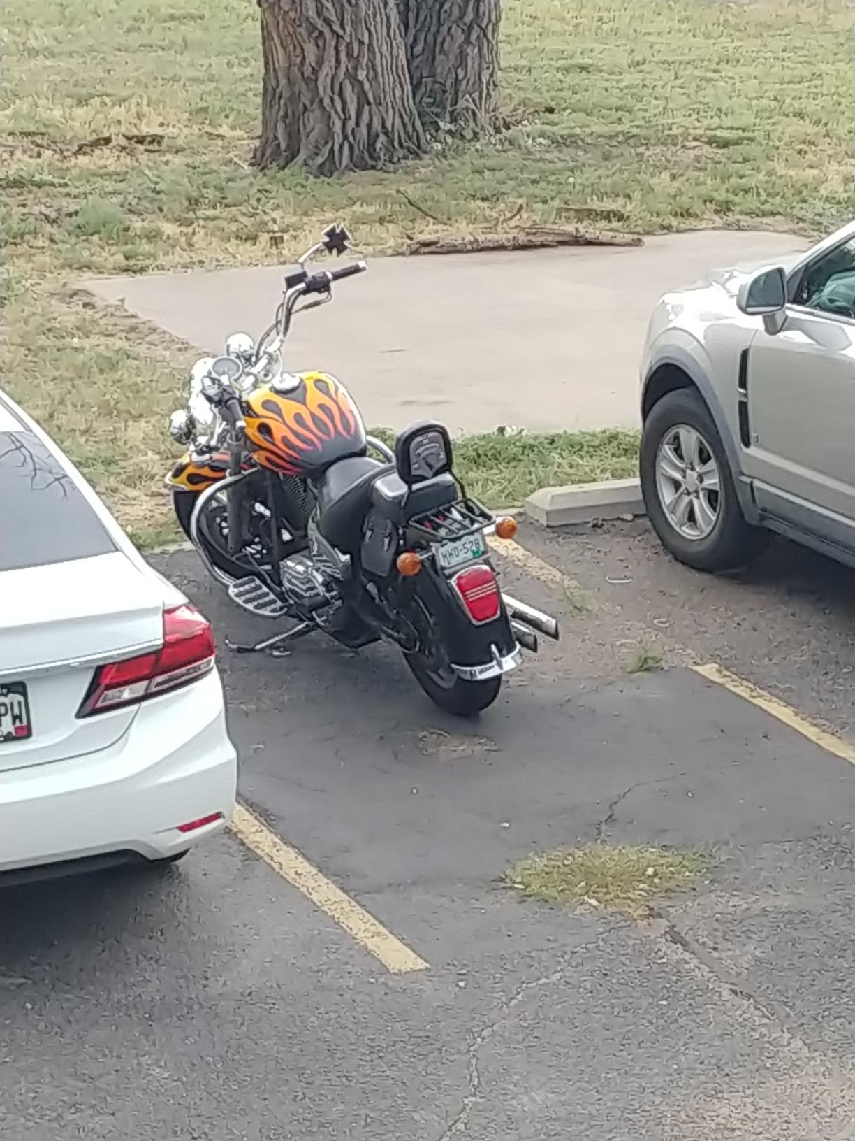 VELMIA Motorcycle Cover - Extremely Heat Resistant up to 550F, Waterproof for All Seasons, Fits Motorcycles, Scooters, Mopeds & Harleys customer photo 1