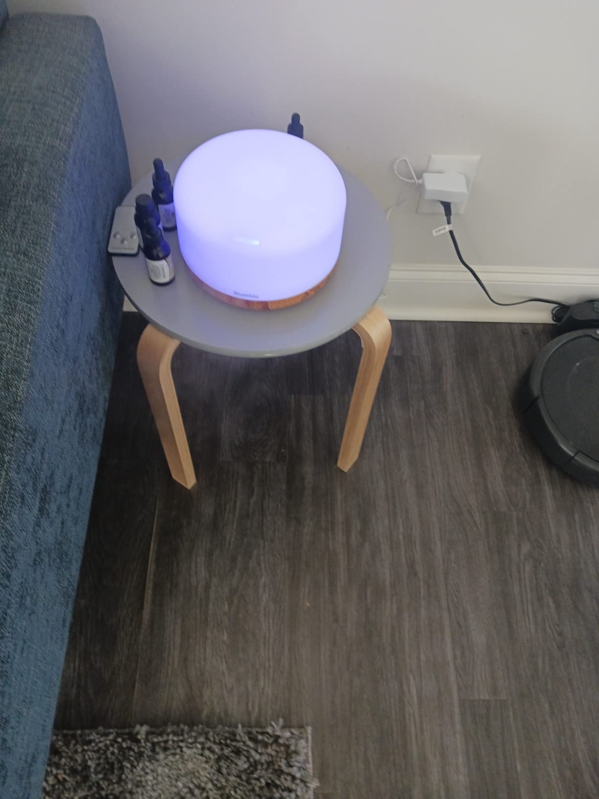 BlueHills 1000 ML Essential Oil Diffuser Premium Humidifier XL 1L Woodgrain | Aromatherapy, Remote Control, Timer, Large Room Coverage, High Mist, Whole House Diffuser, LED Lights, BPA-Free, 1 Liter D004 customer photo 1