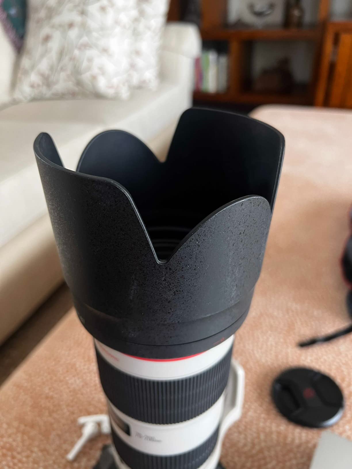 Haoge Bayonet Lens Hood Compatible with Canon EF 70-200mm f/2.8L IS II USM Lens Replaces Canon ET-87 customer photo 2