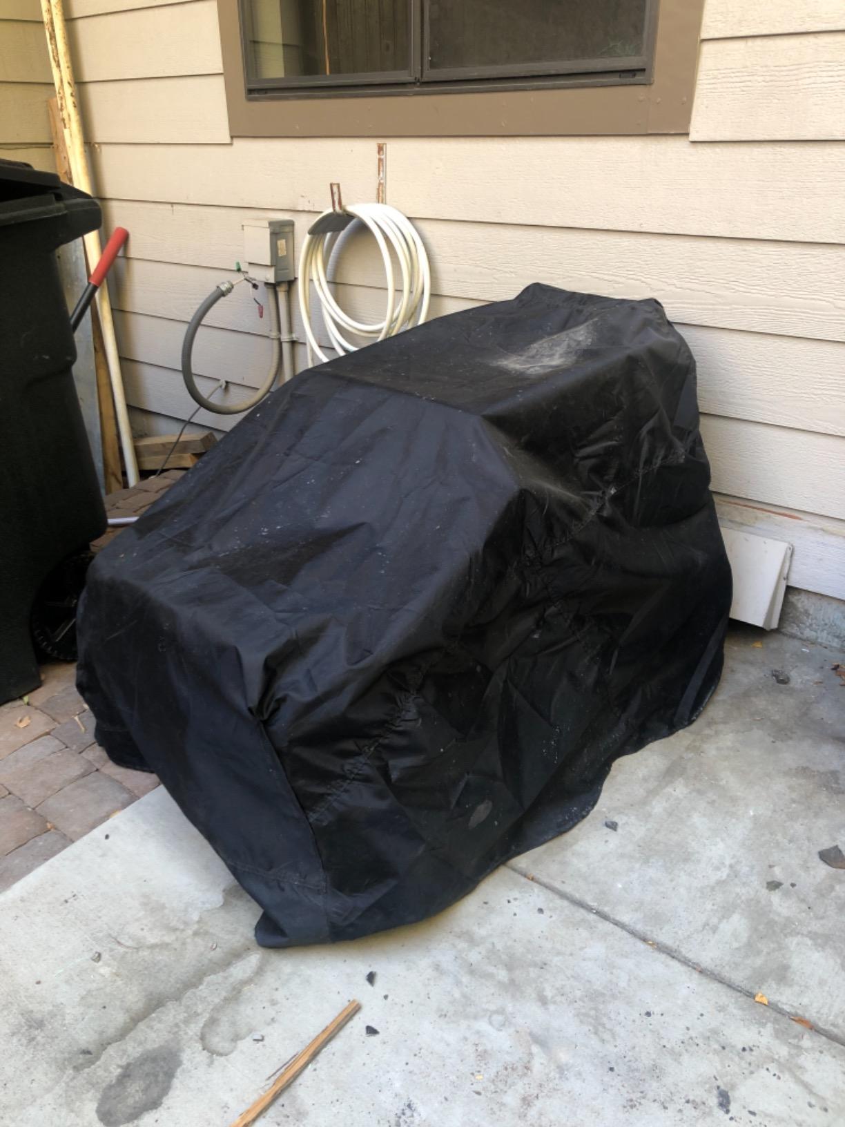 ATV Cover with Buckle Waterproof, 420D Heavy Duty Ripstop Protects 4 Wheeler from Snow Rain Sun, Outdoor Storage Quad Cover for Polaris Sportsman Yamaha Honda Kawasaki 102'' x44'' x 48'' customer photo 1