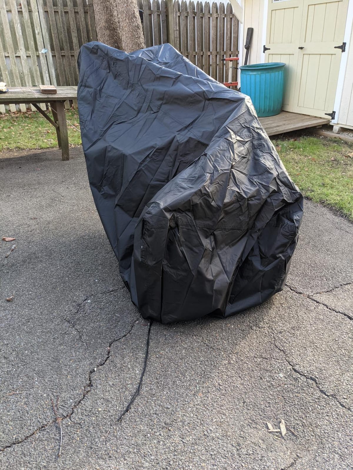 Himal Snow Blower Cover, Waterproof 600D Fabric, 47 x 32 x 40 in | UV-Resistant, Universal Fit, Two-Stage Snow Blowers, Heavy-Duty Outdoor Protection customer photo 2