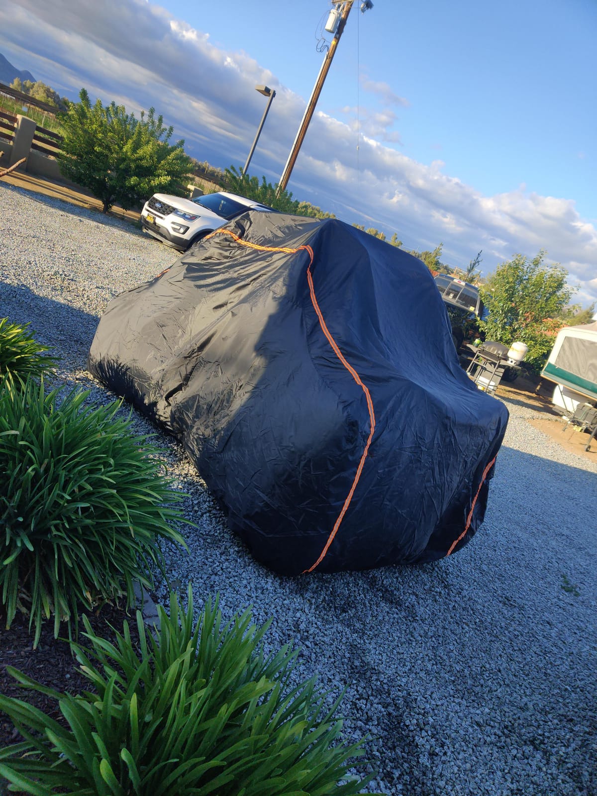 KEMIMOTO UTV Cover 2 Seater Heavy Duty Medium Size with Reflective Strip customer photo 1