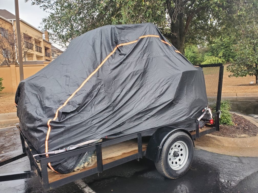 KEMIMOTO UTV Cover 2 Seater Heavy Duty Medium Size with Reflective Strip customer photo 2
